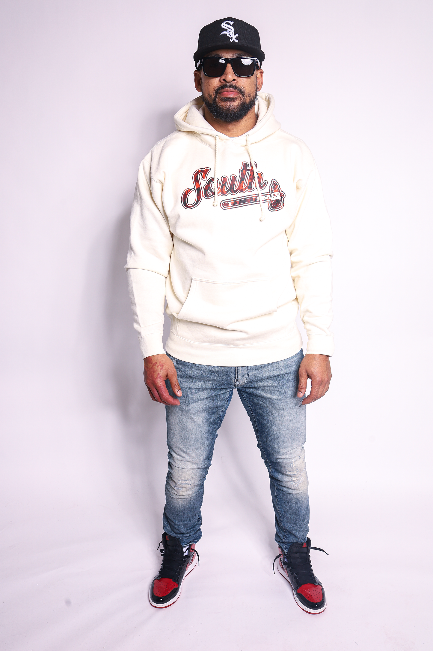 PREMIUM HEAVYWEIGHT Tomahawk Red Camo Hoodie (Natural/Red)