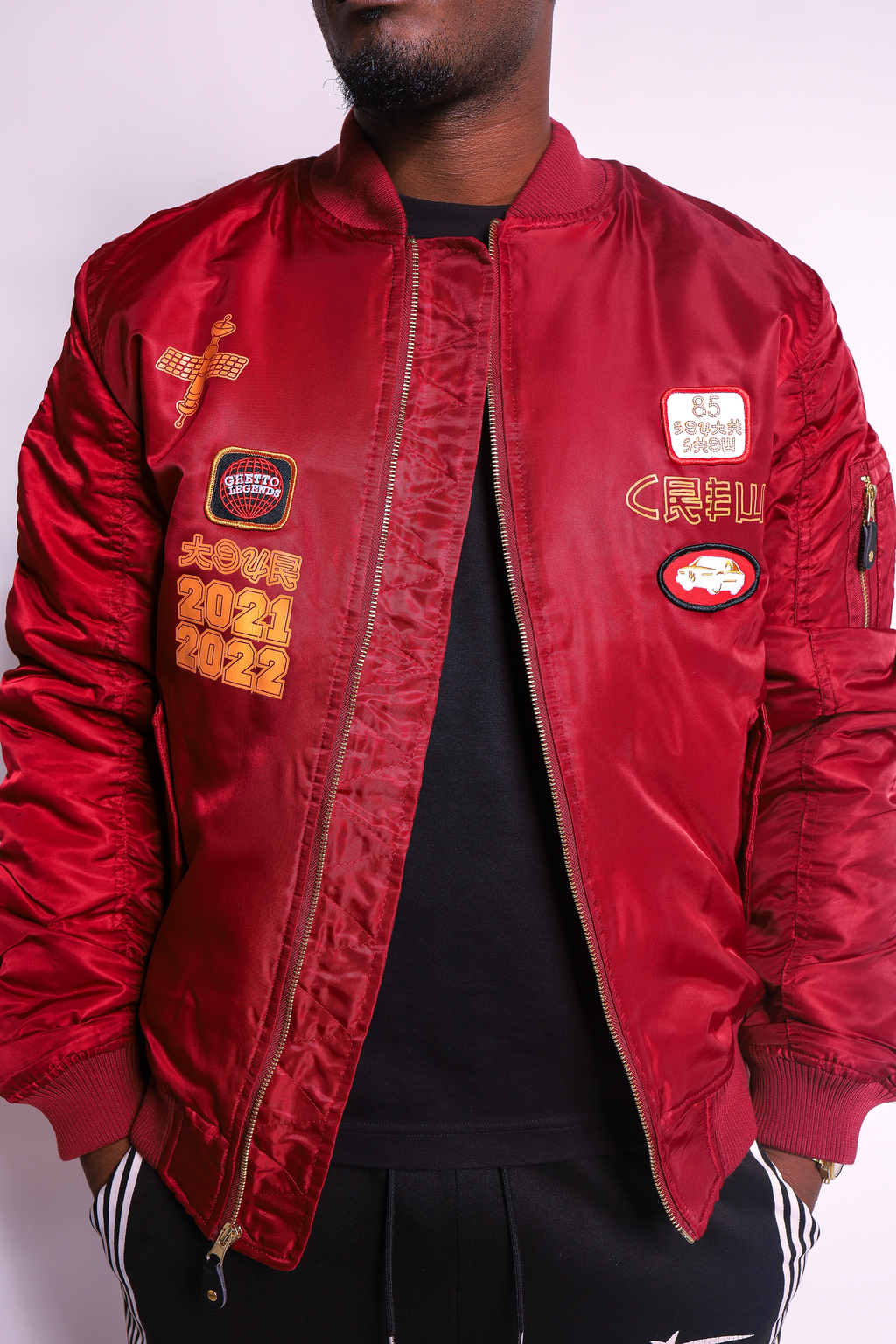 Ghetto Legends Premium Bomber Jacket - (Limited Edition Collectible)