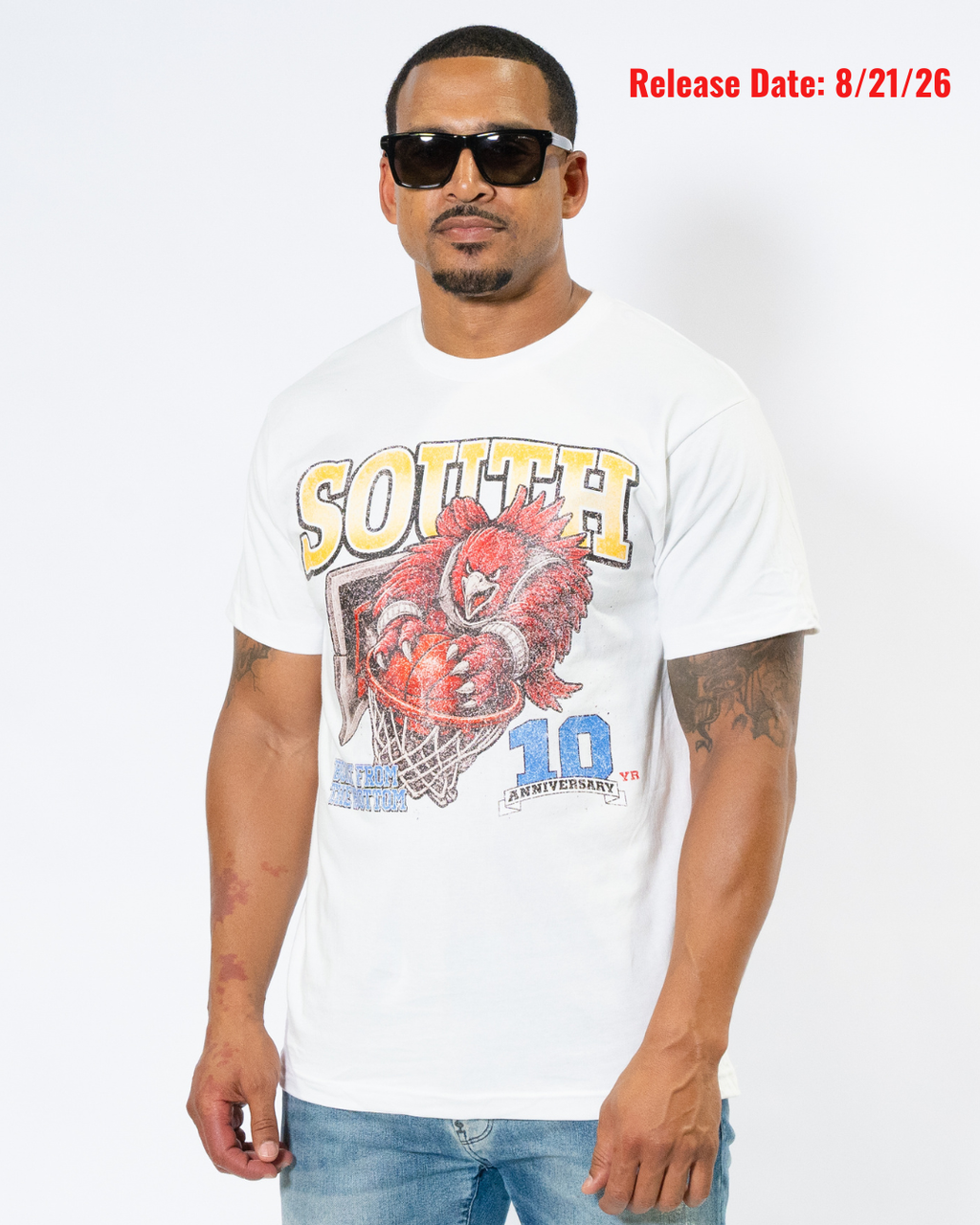TTV2 South Hawk Tee (White)
