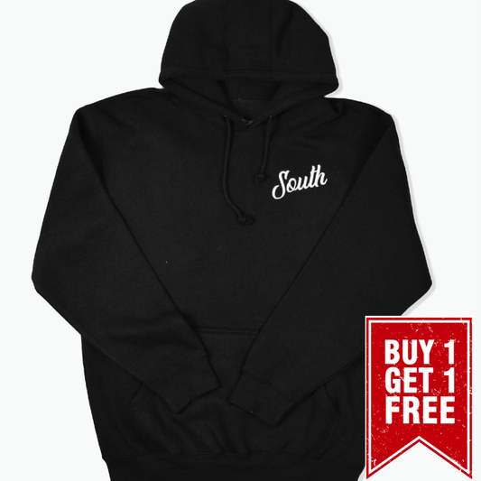 Southern Premium Comfort Hoodie- Black