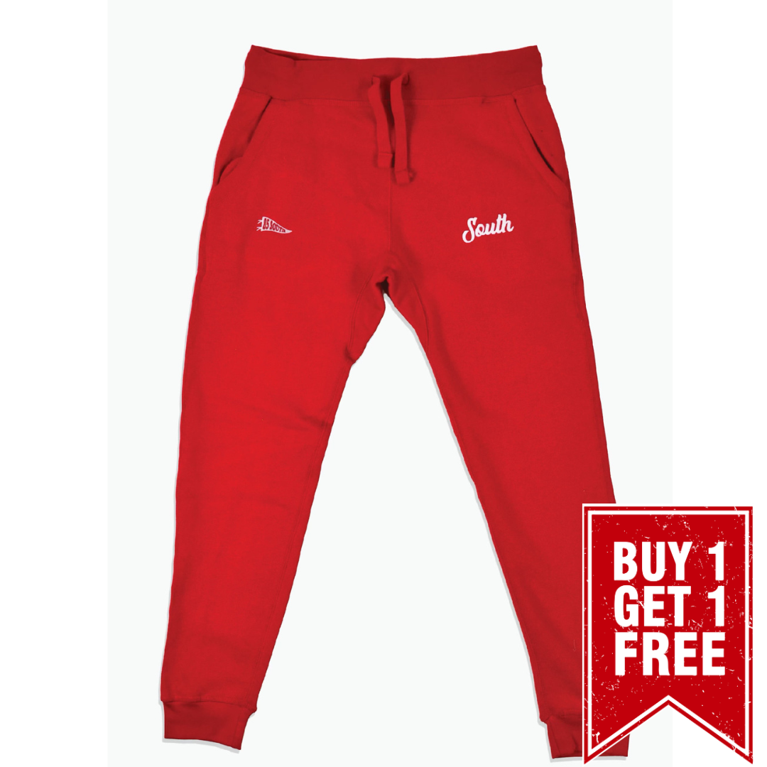 Southern Premium Comfort Joggers - Red