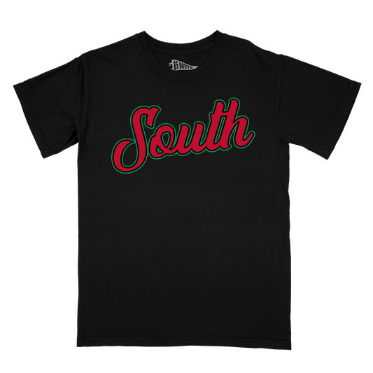 *BHM* Classic South Tee (Black/Red/Green)