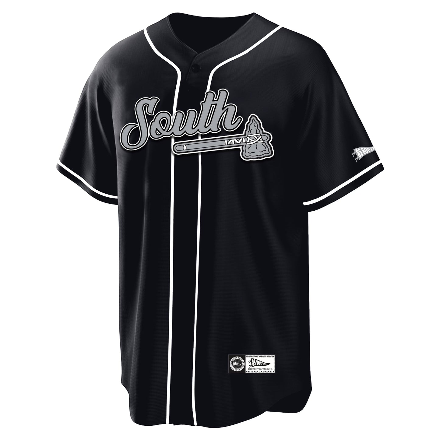 Classic Tomahawk Baseball Jersey - Black