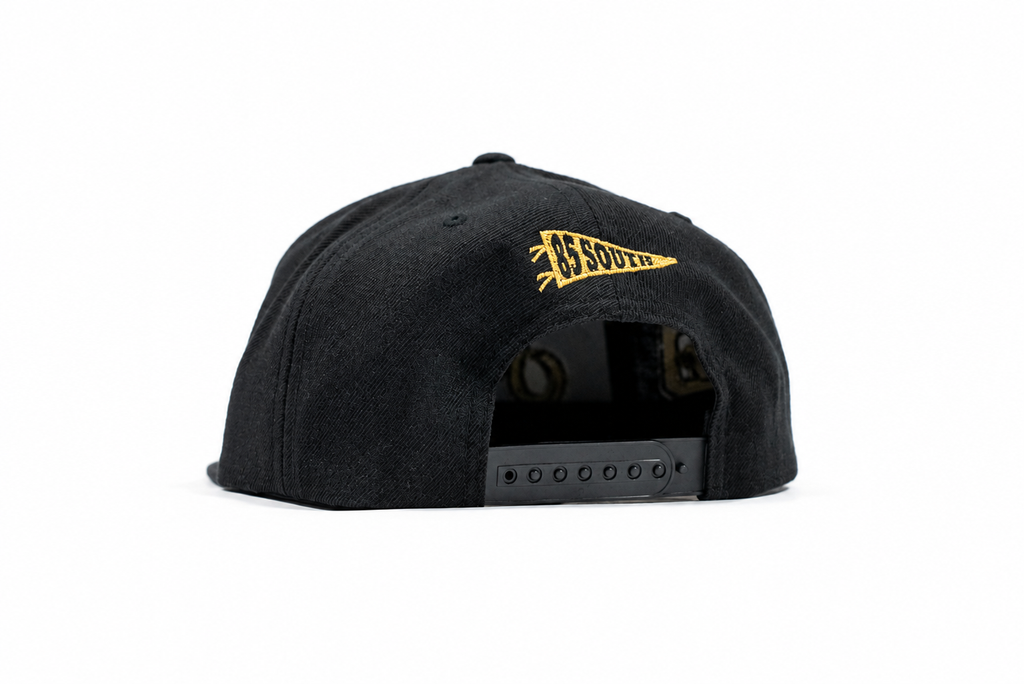 "10th Anniversary" South Tomahawk Snapback Hat (Black)