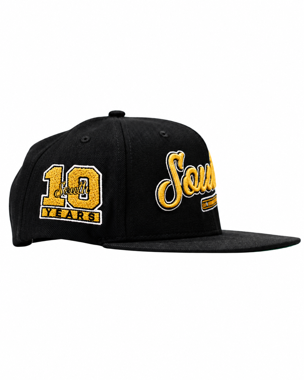 "10th Anniversary" South Tomahawk Snapback Hat (Black)