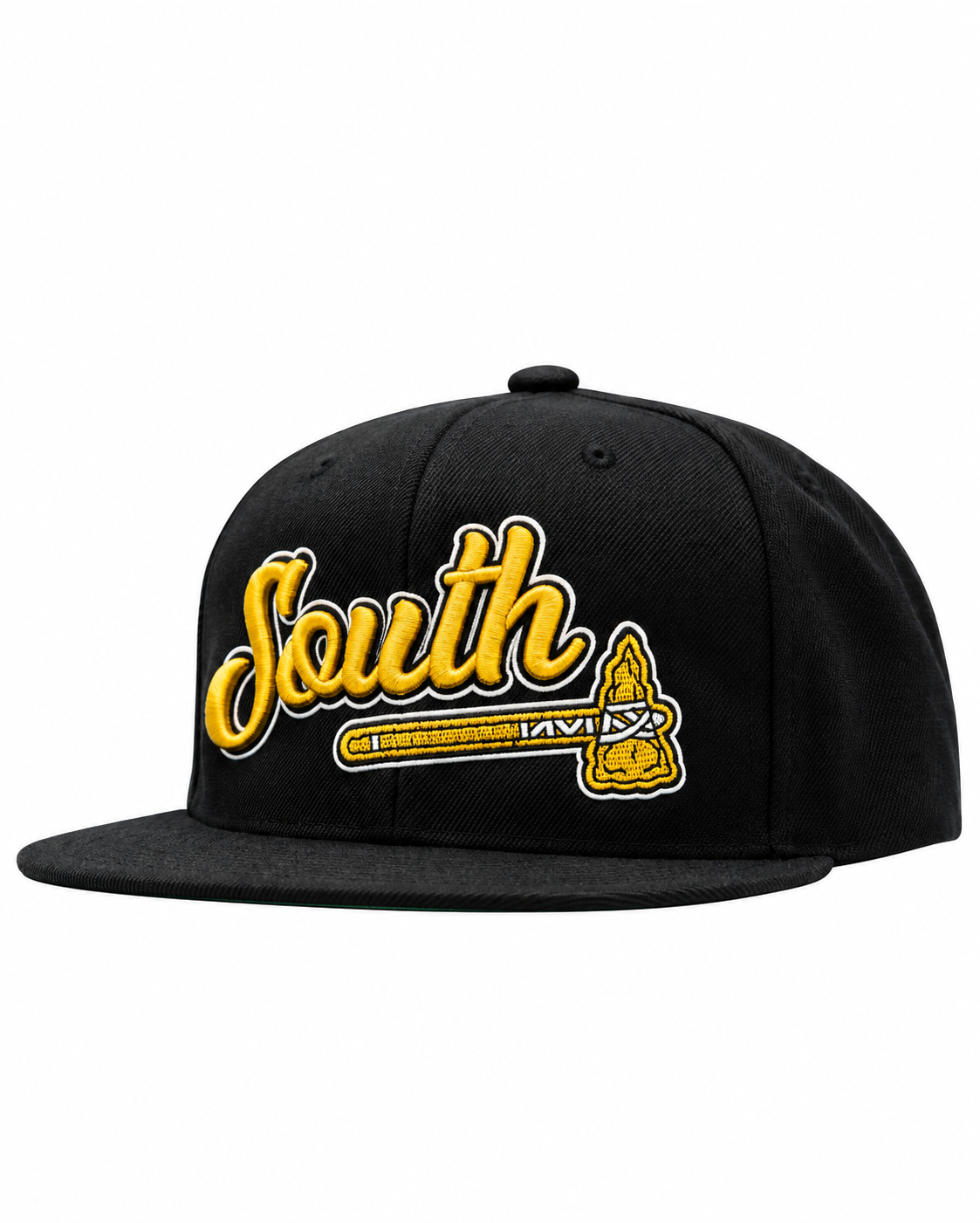 "10th Anniversary" South Tomahawk Snapback Hat (Black)