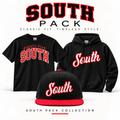 BLACK/RED SOUTH PACK