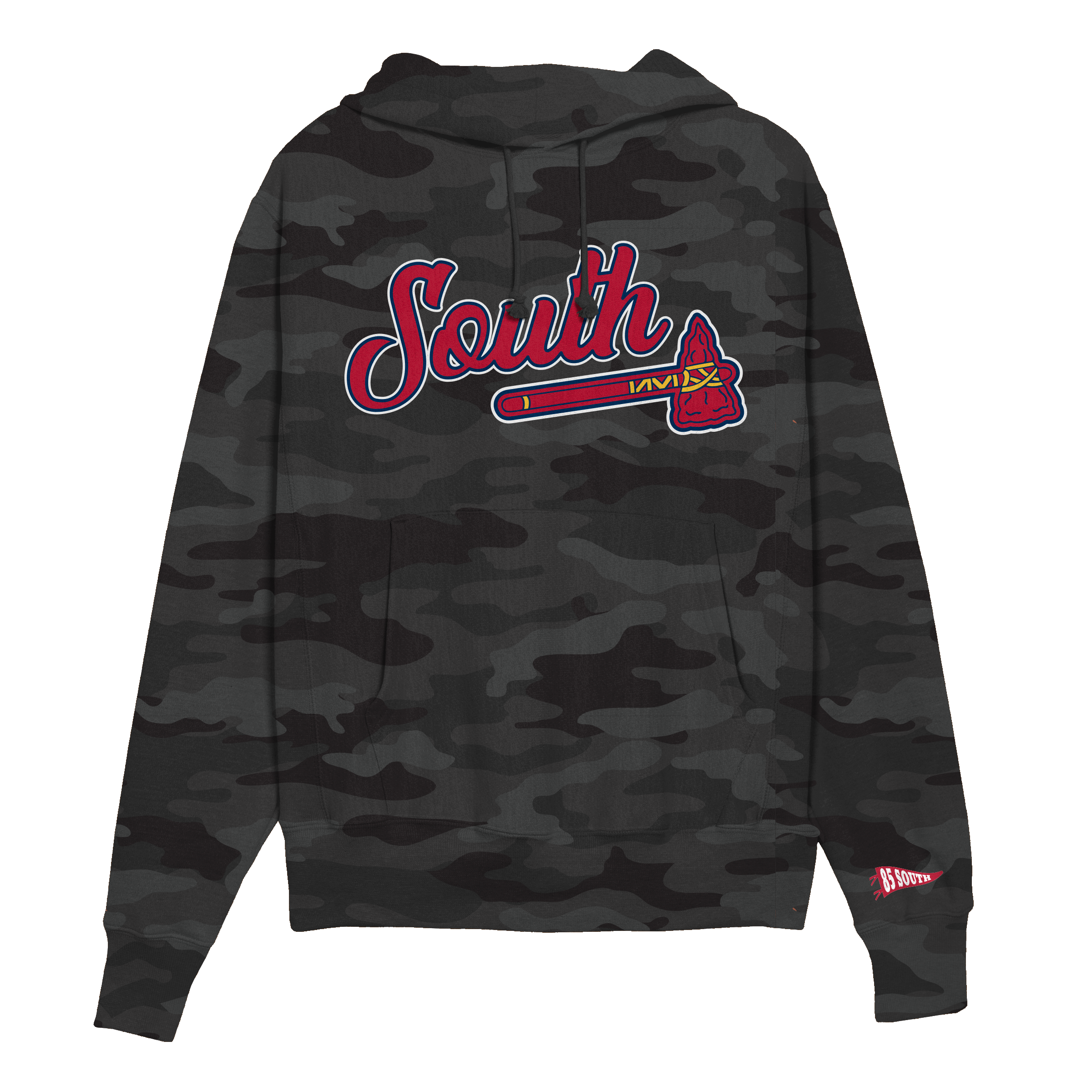 Classic Tomahawk Hoodie - Black Camo