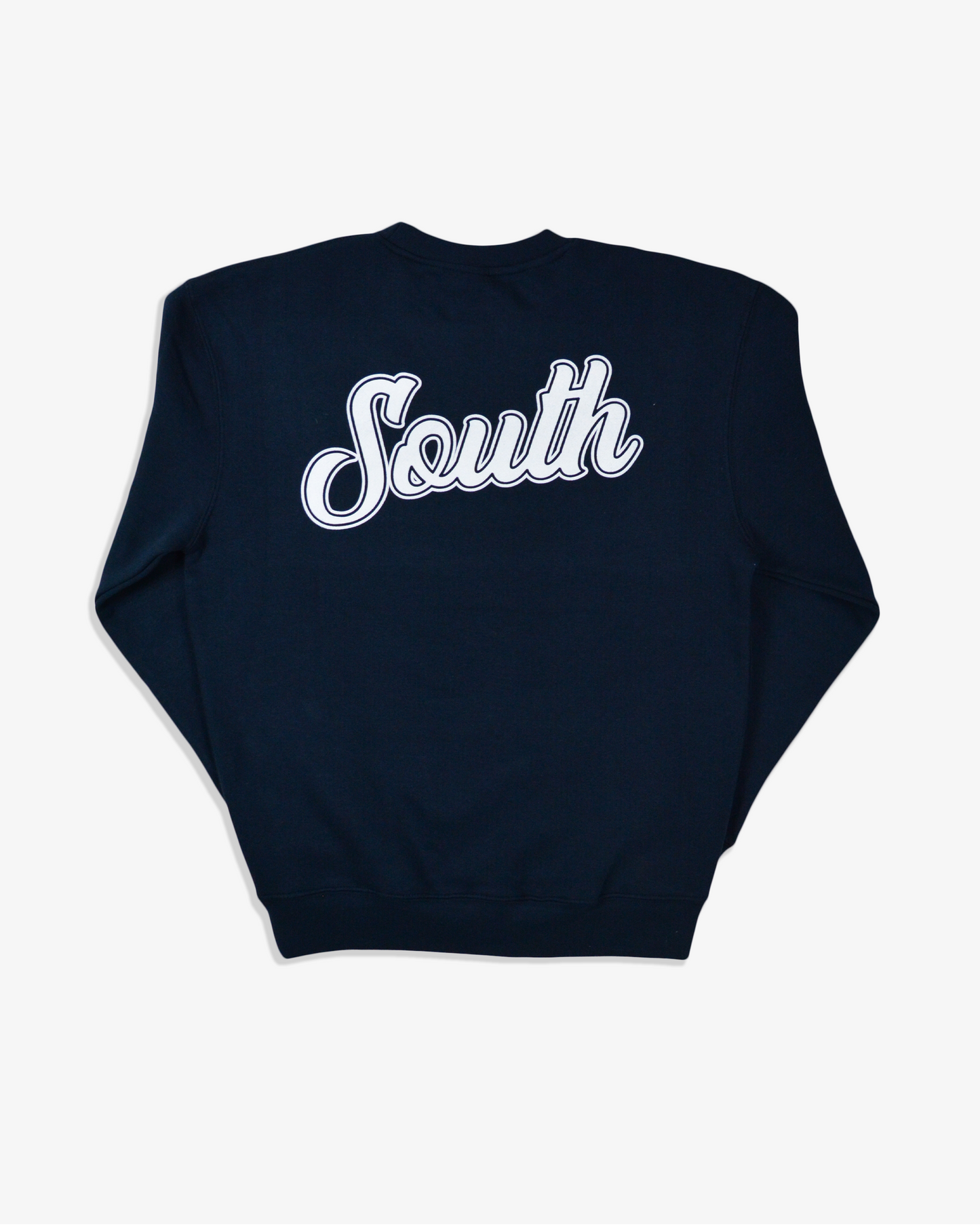 Evergreen South Script Crewneck - Navy