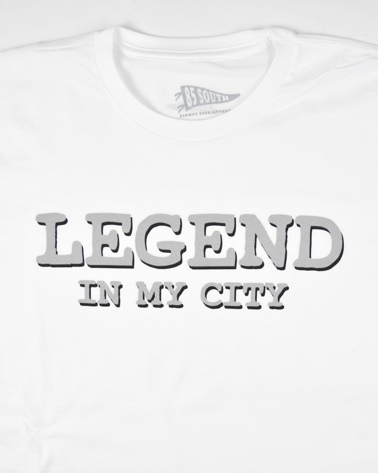 Legend In My City Short Sleeve Tee - White