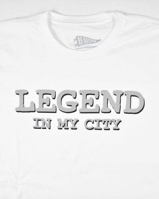 Legend In My City Short Sleeve Tee - White