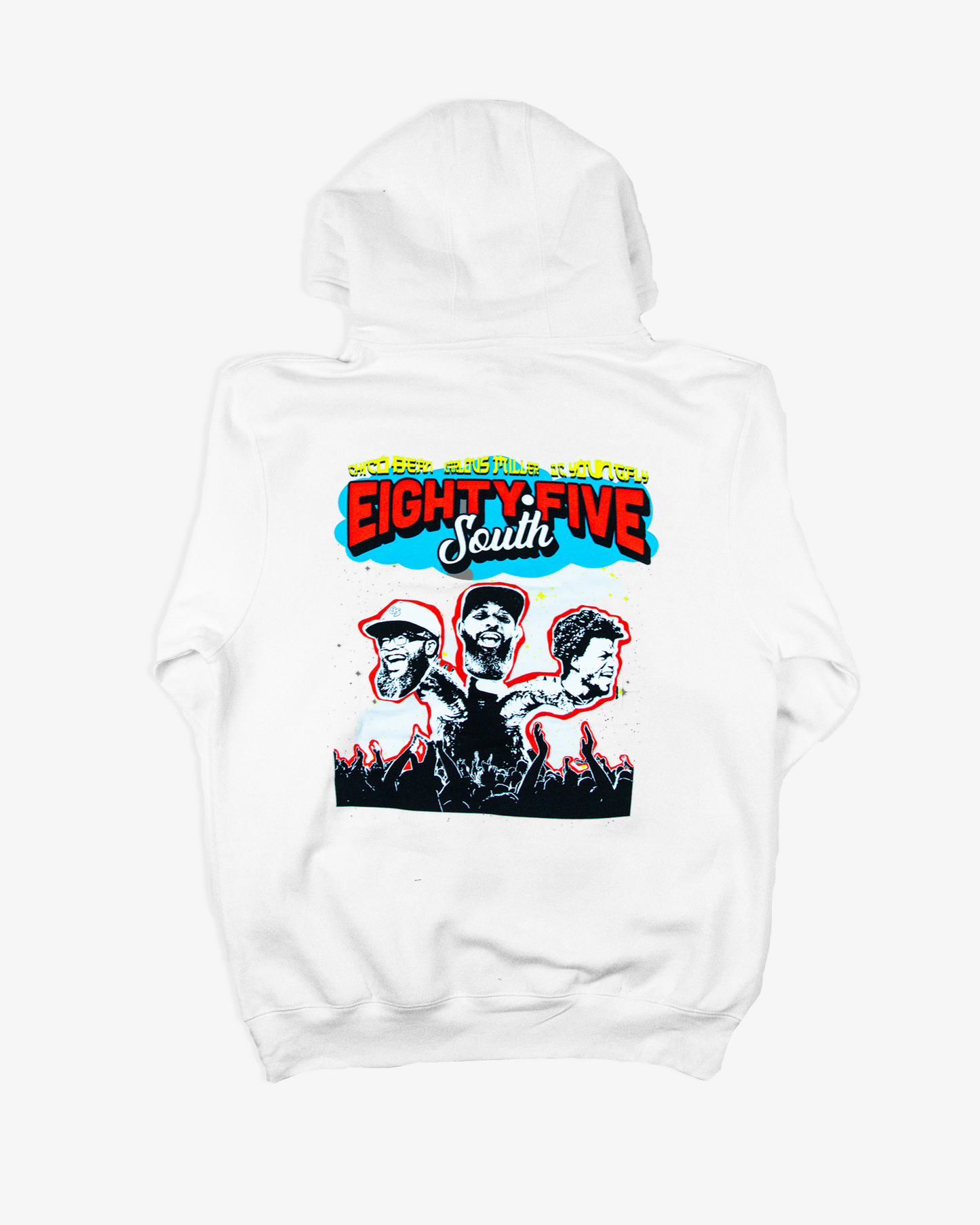 3 Headed Monster Graphic Hoodie