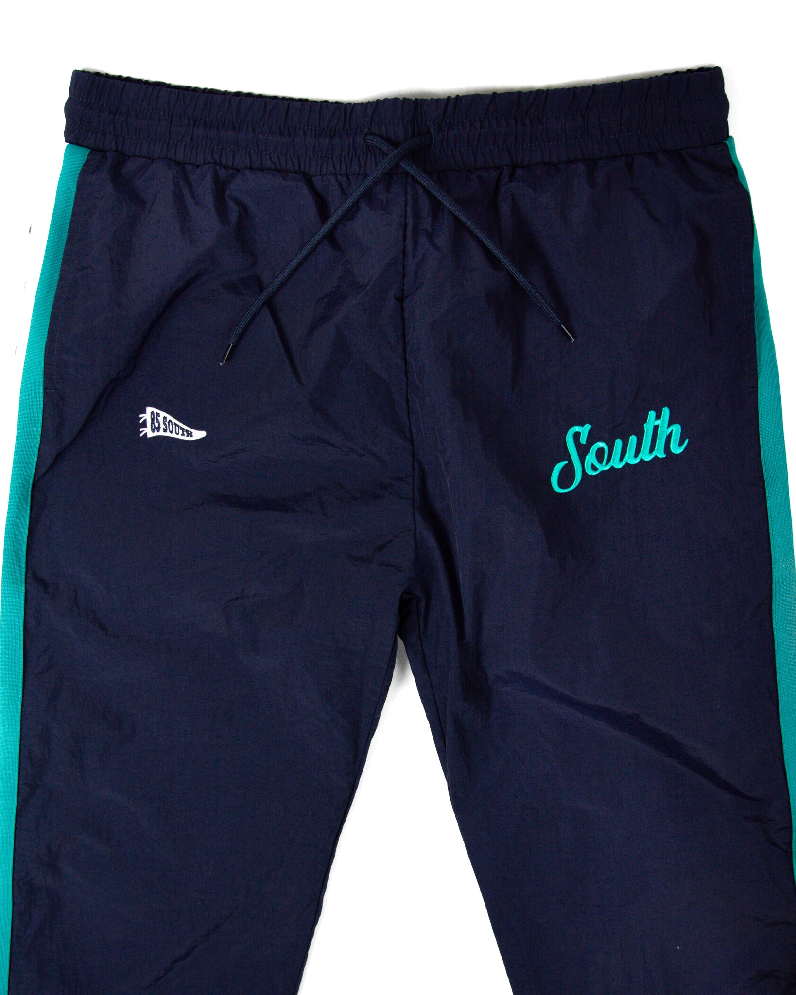 South Script Swishy Joggers - Navy