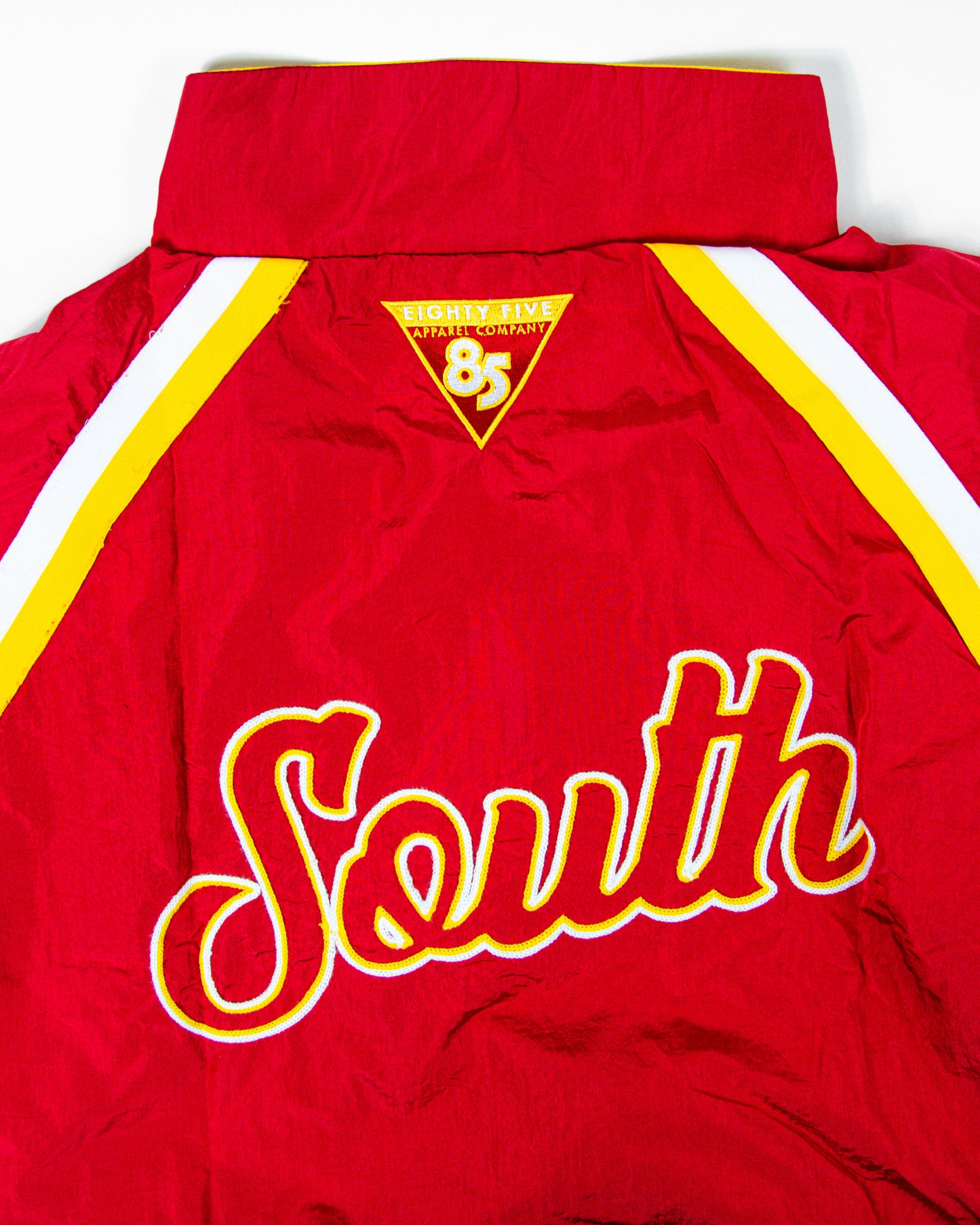 South Script Swishy Jacket - Red