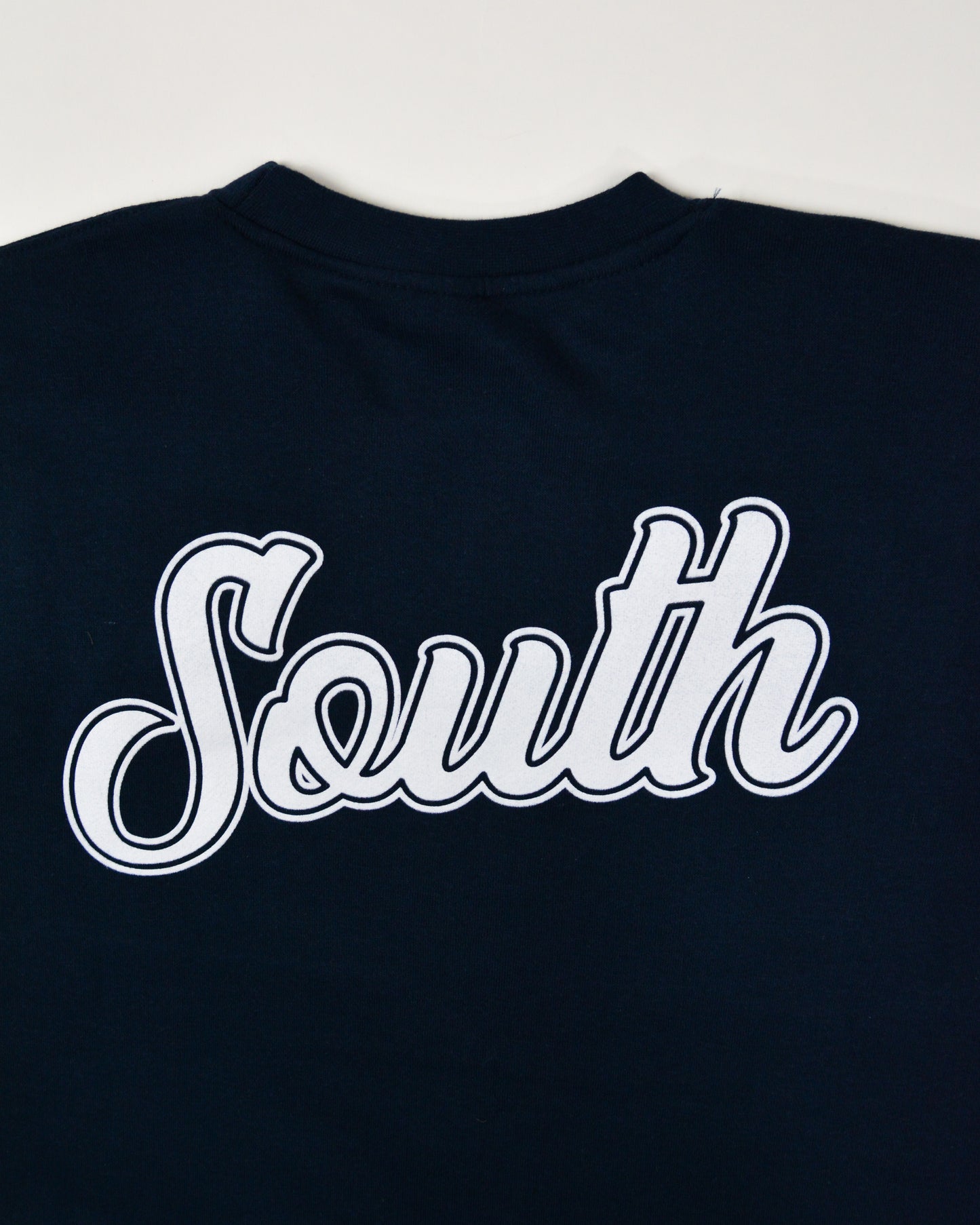 Evergreen South Script Crewneck - Navy