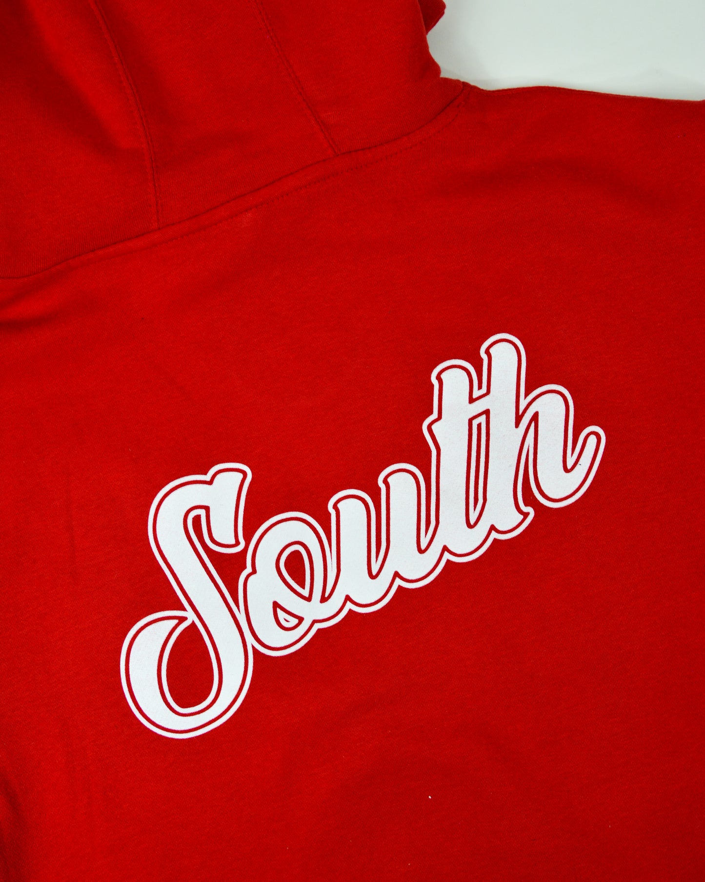 Evergreen South Script Hoodie - Red
