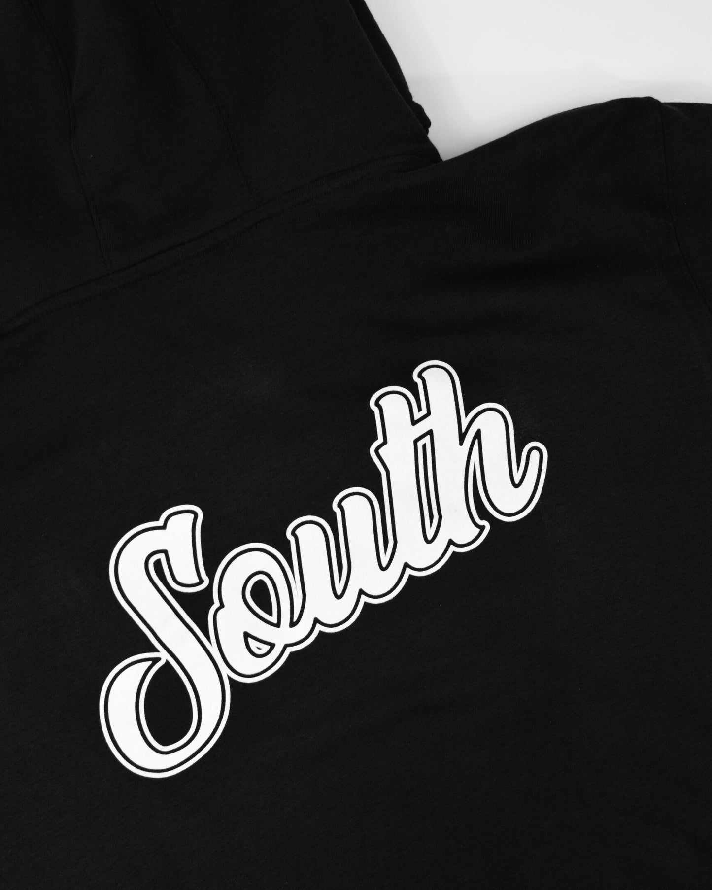 Evergreen South Script Hoodie- Black