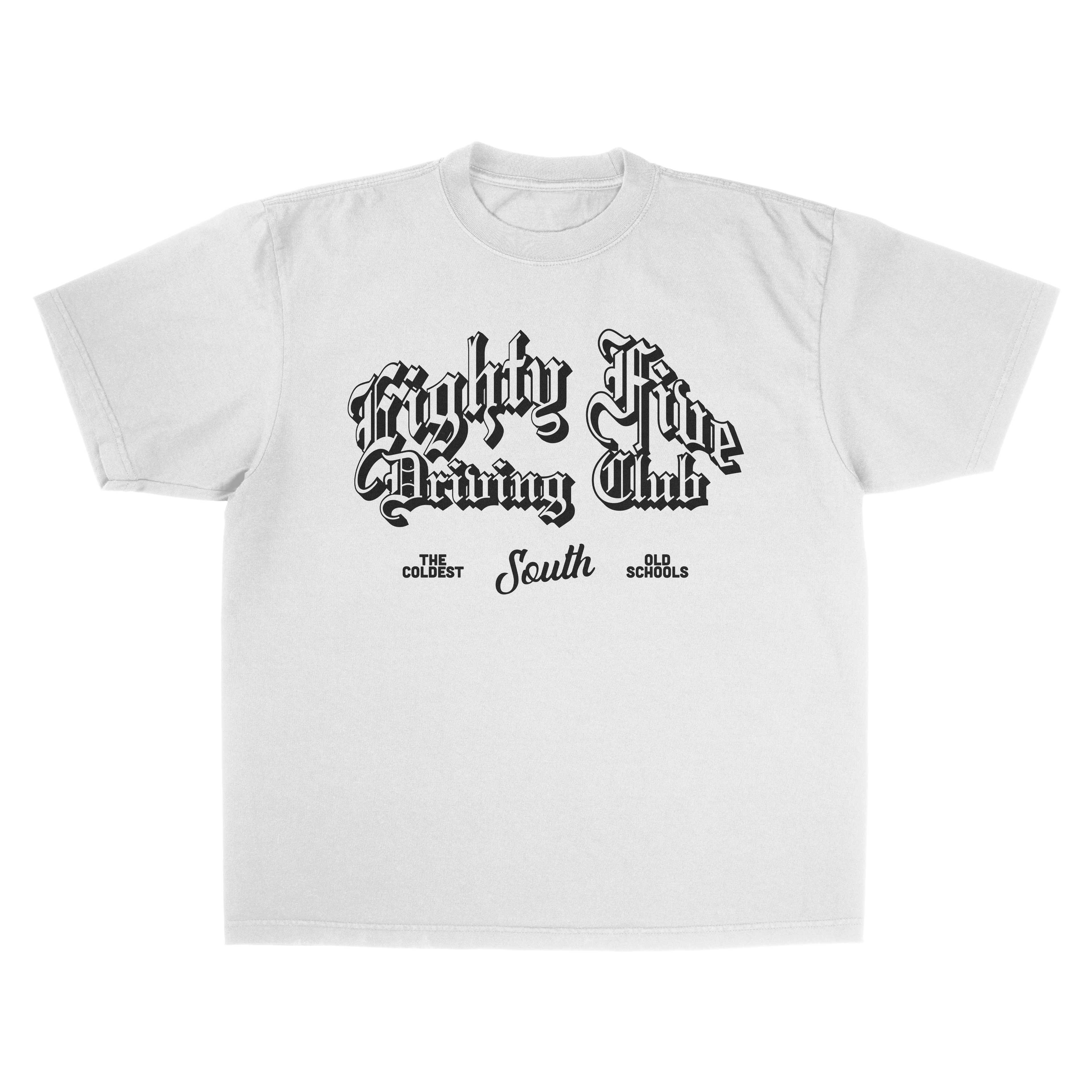 Driving Club Tee (White/Black)