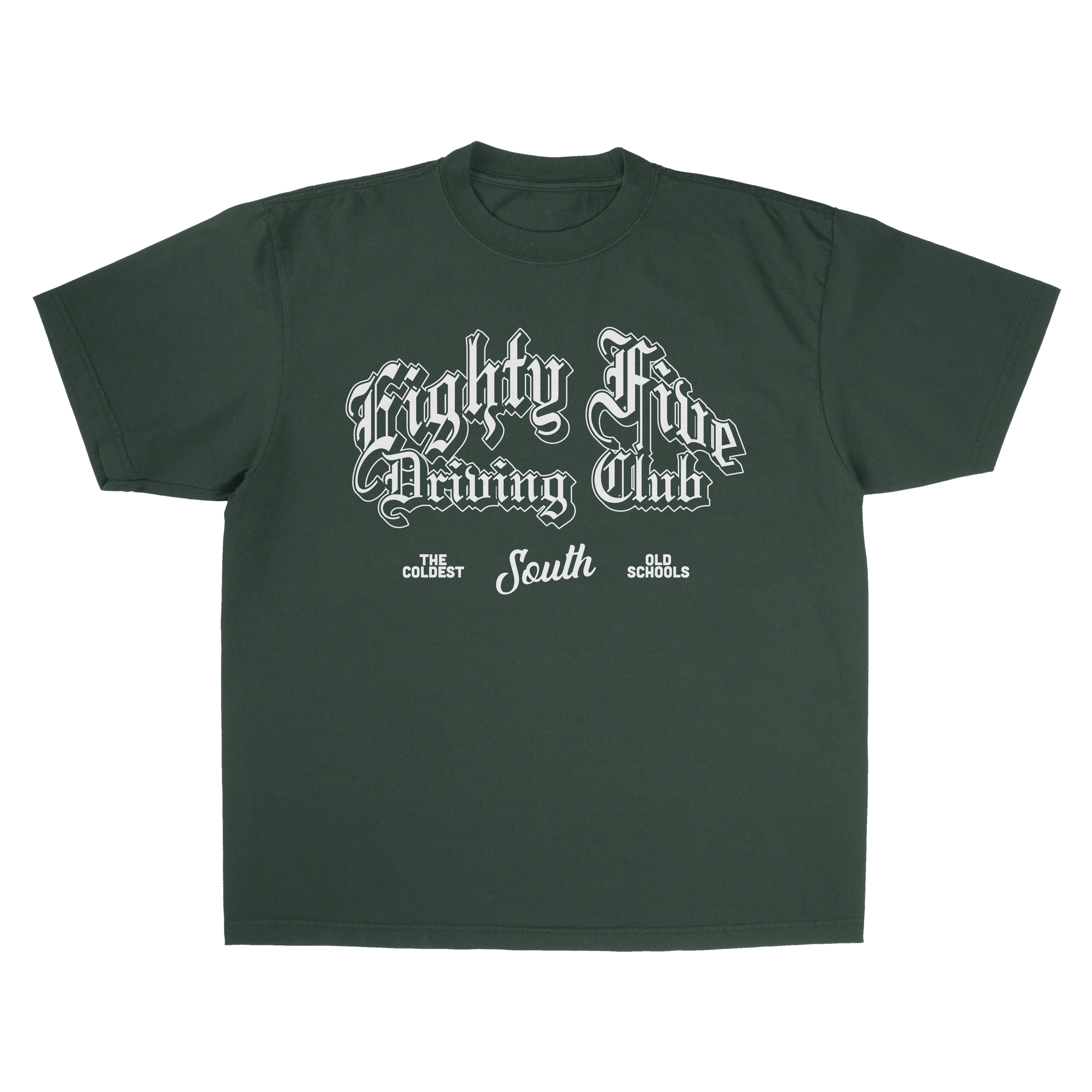 Driving Club Tee (Forest Green/White)