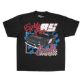 90's Nascar Tee (Front/Back) - Black