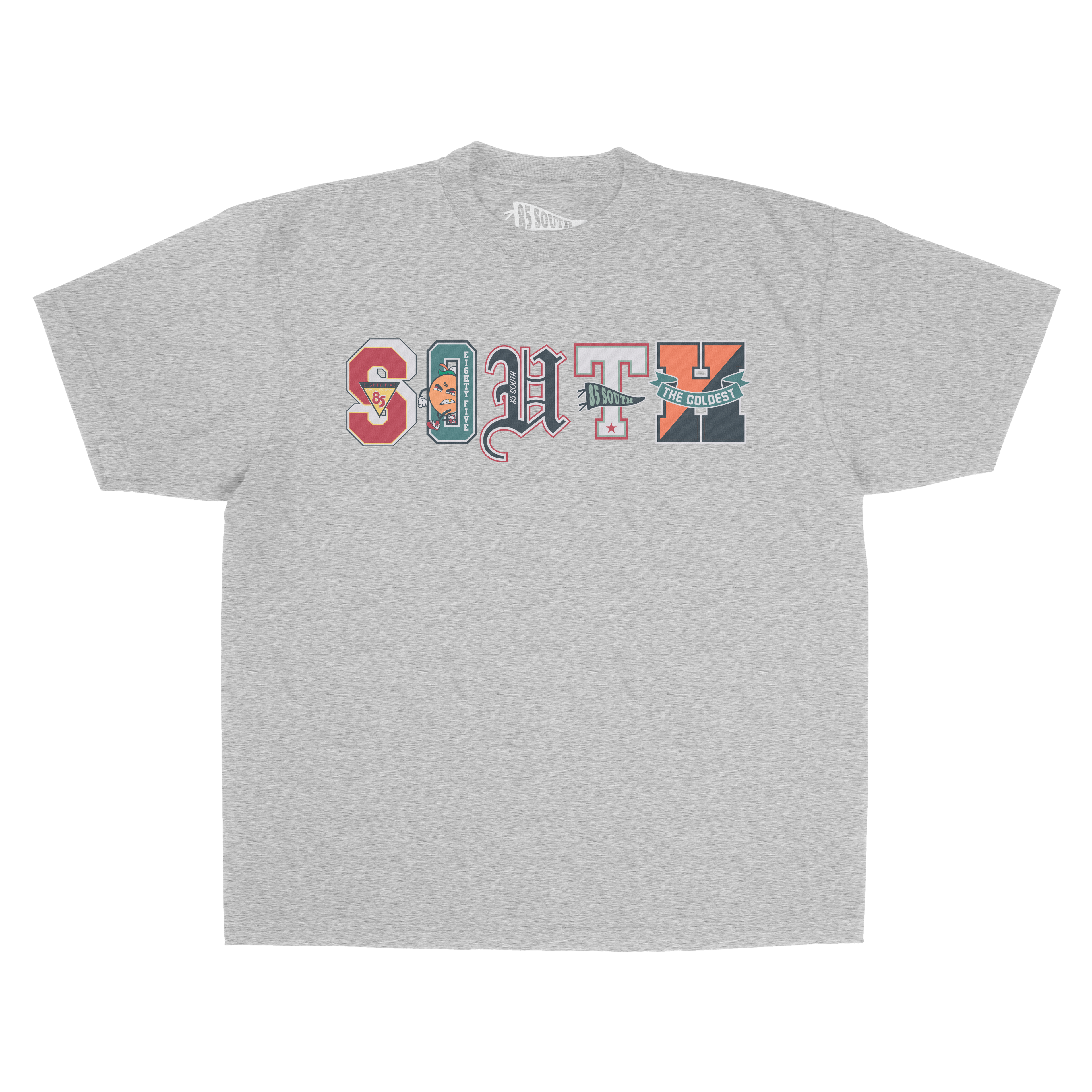 College Mix Tee - Grey
