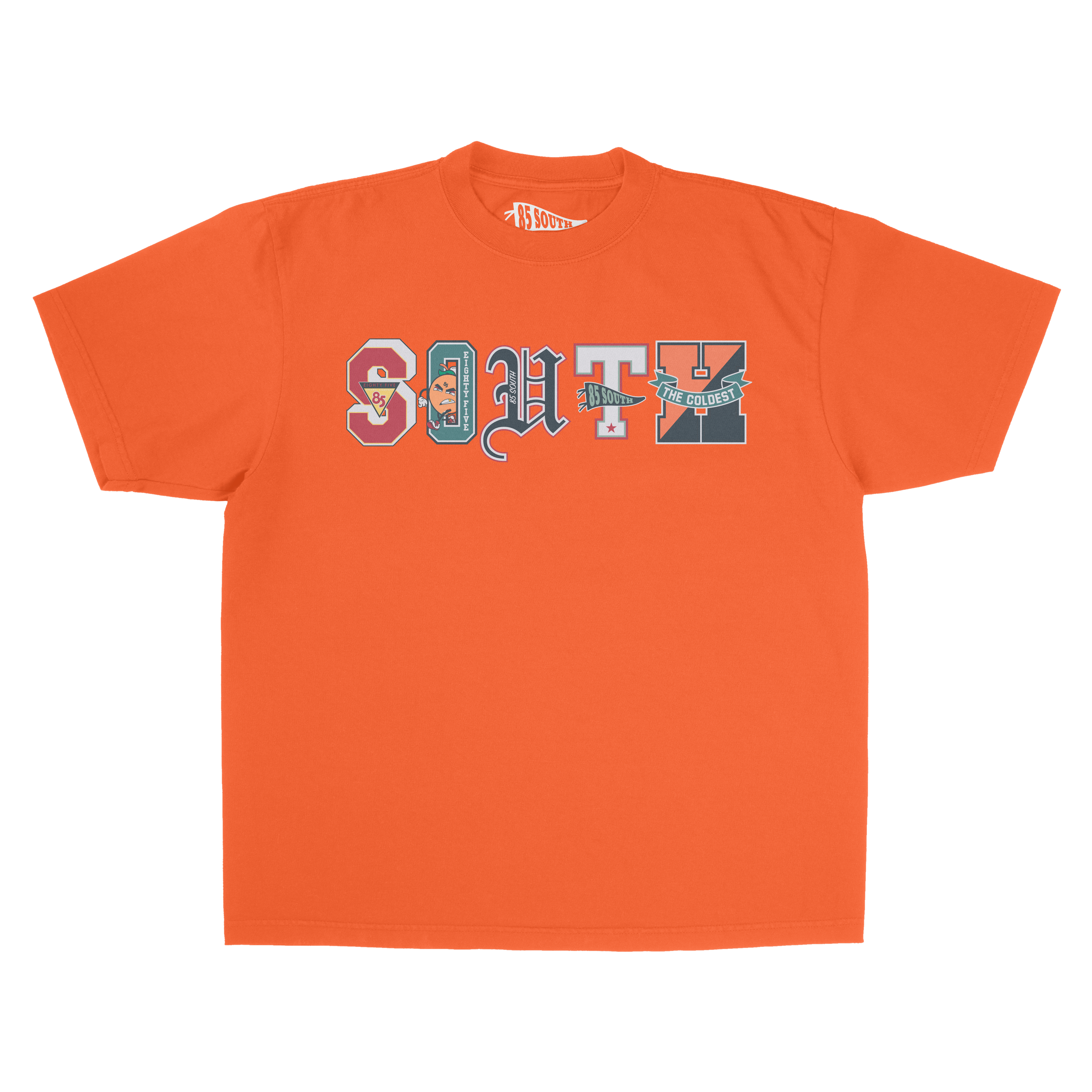 College Mix Tee - Orange
