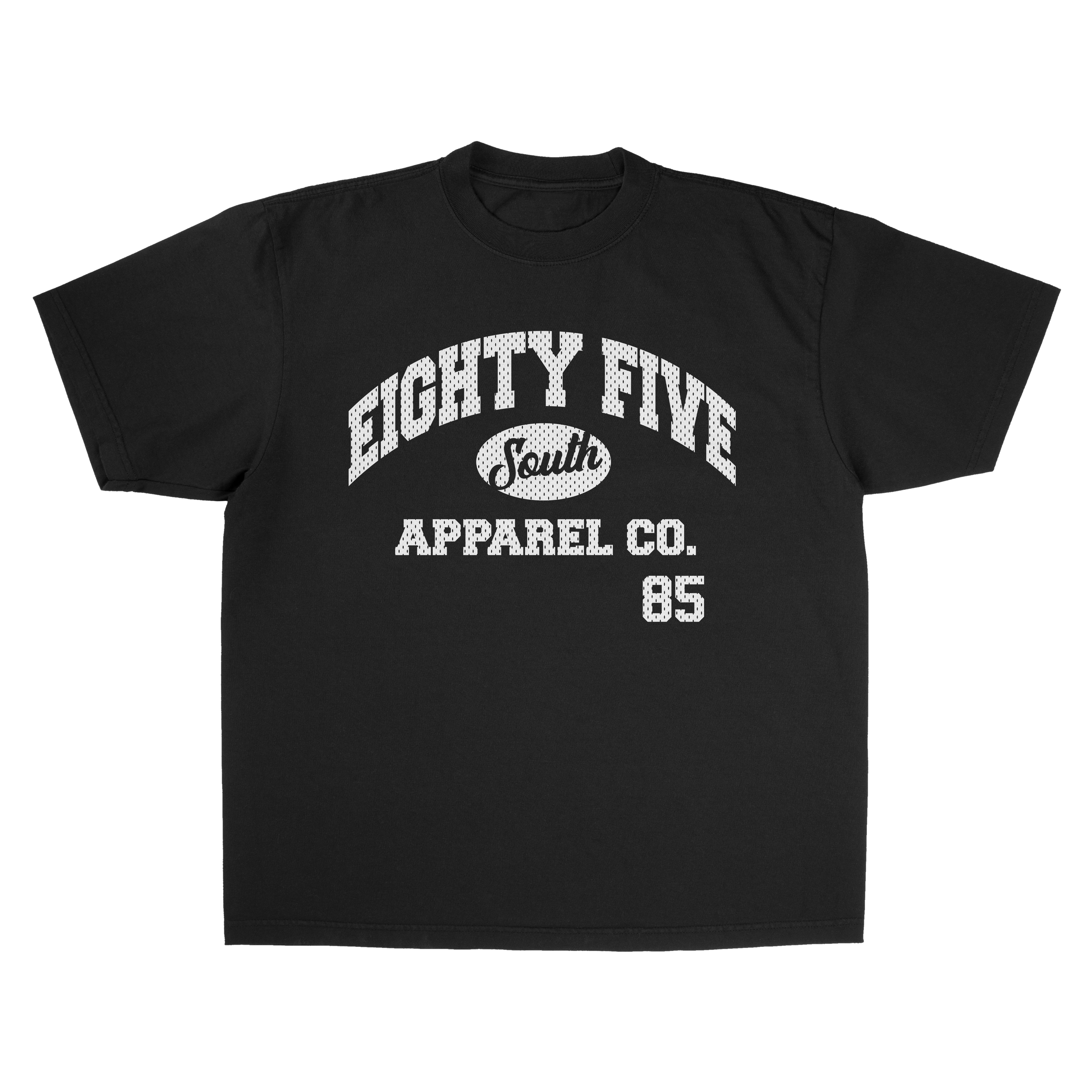 Collegiate Mesh T-Shirt (Black/White)