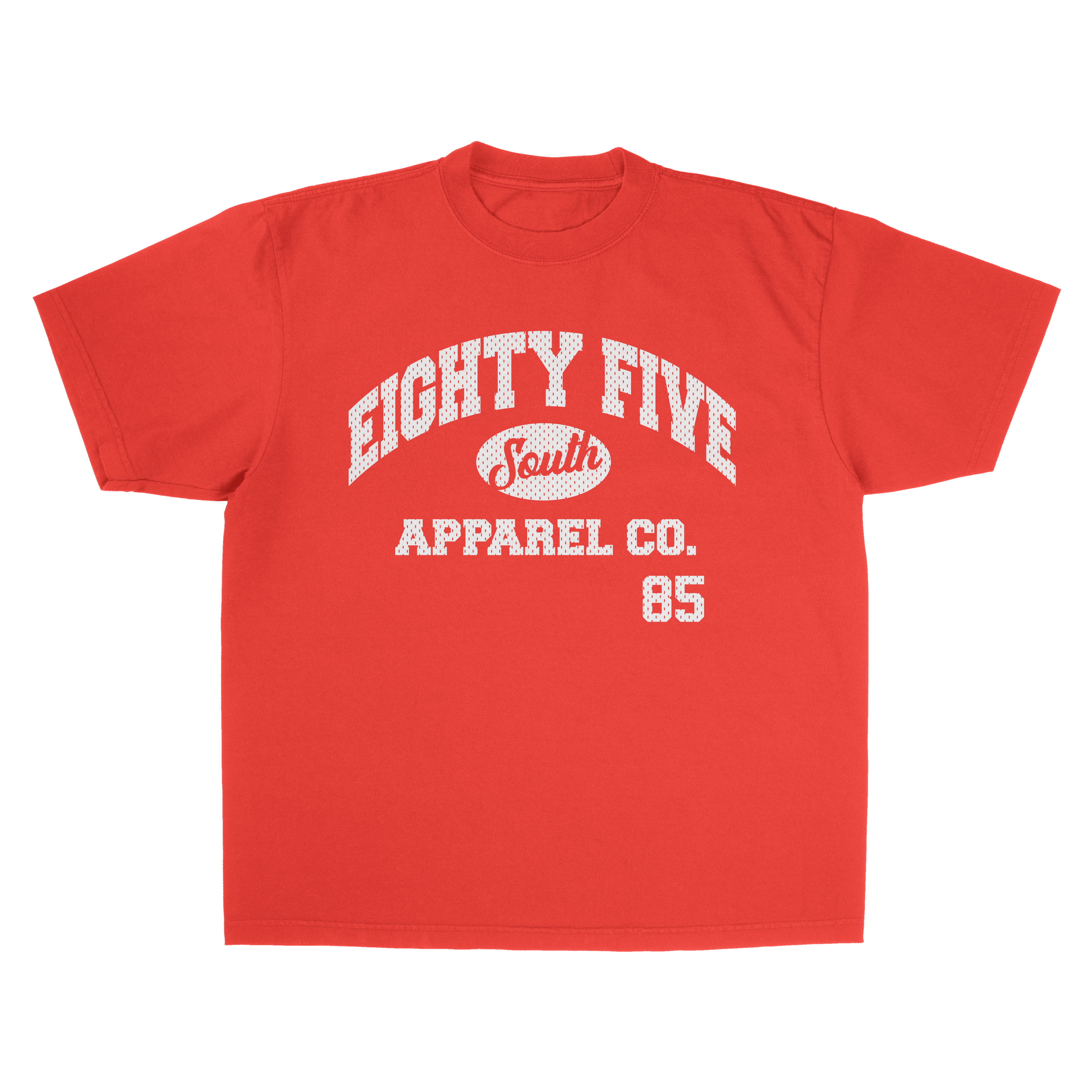 Collegiate Mesh T-Shirt (Red/White)