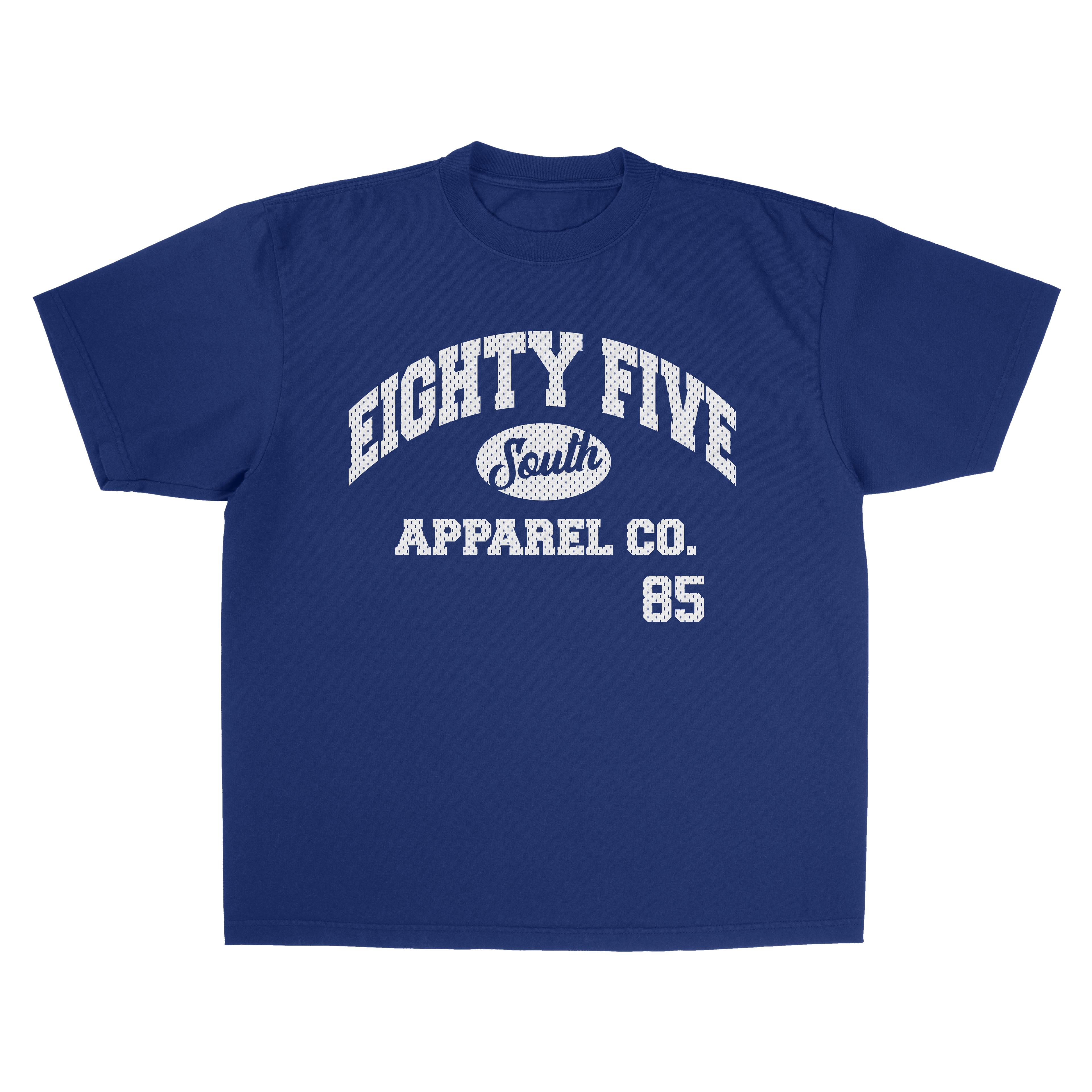 Collegiate Mesh T-Shirt (Navy/White)