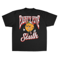 Mascot Strut Tee (Black/Red/White)