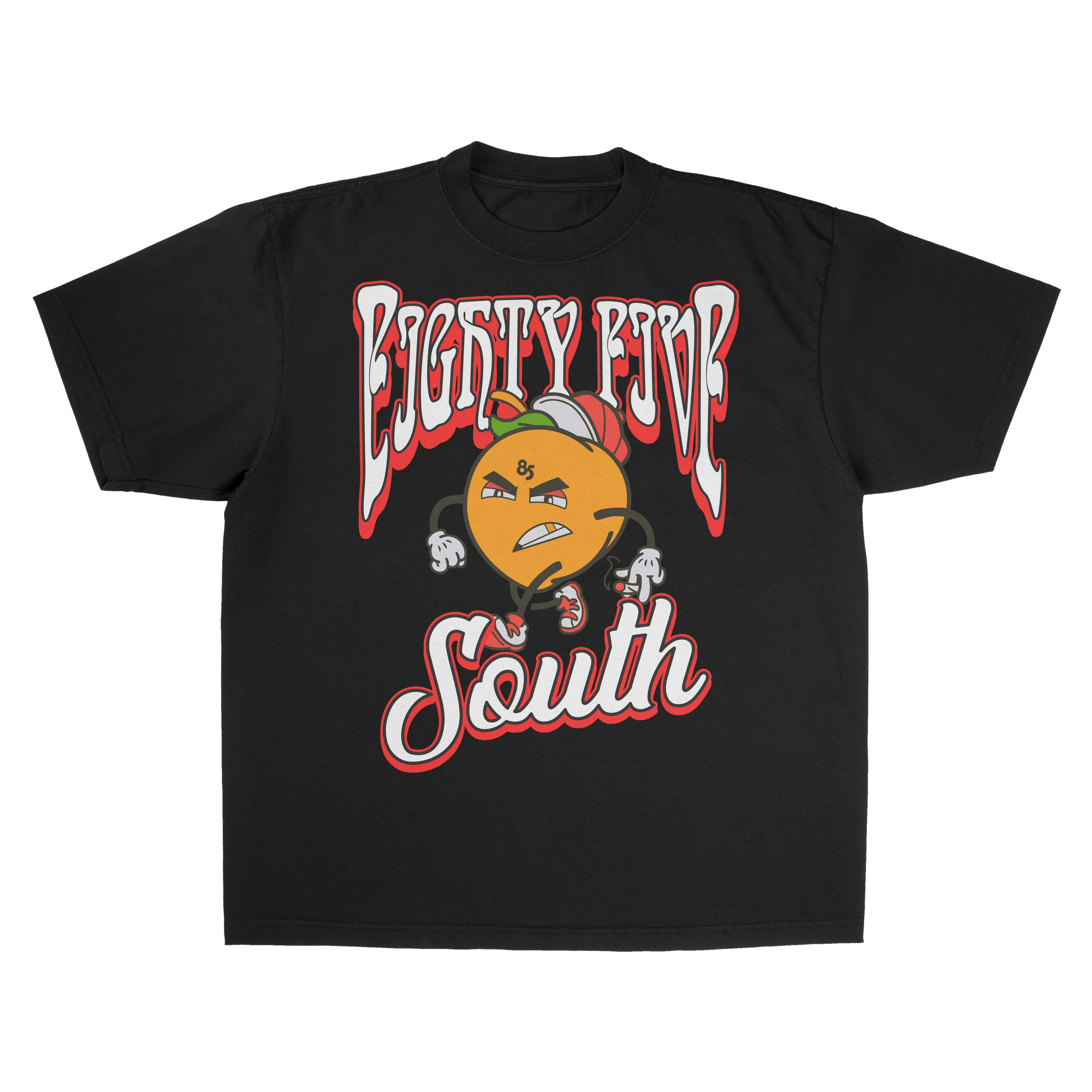 Mascot Strut Tee (Black/Red/White)