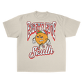 Mascot Strut Tee (Natural/Red/White)