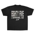 Eighty Five Tall Stack Tee (Black/Cream)