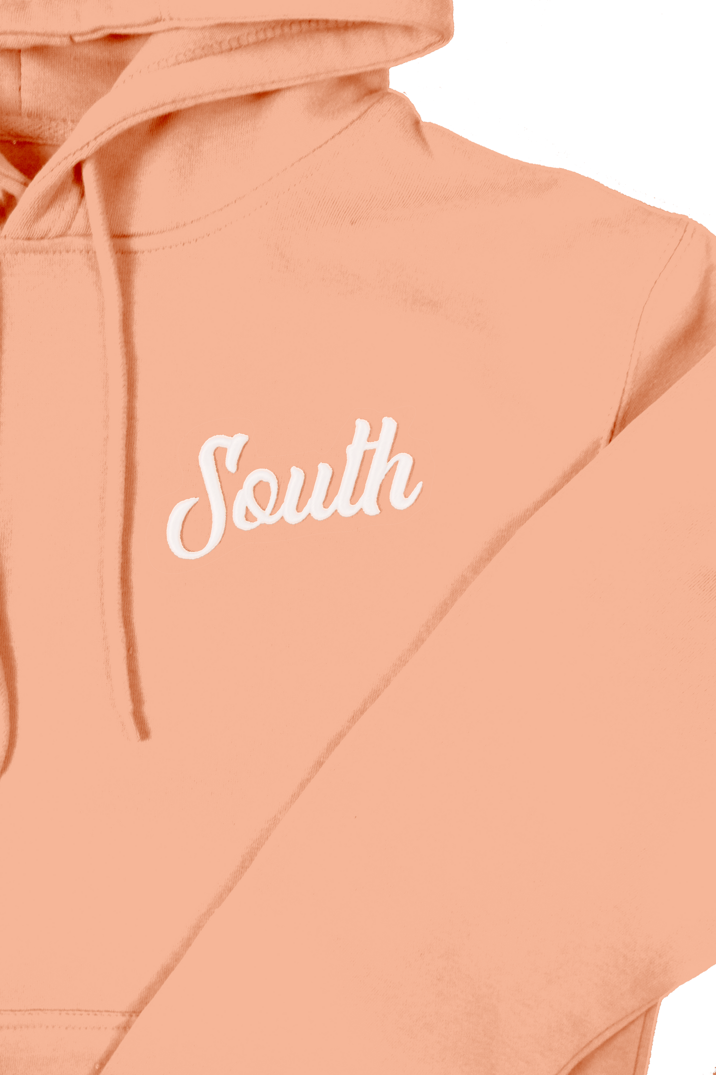 Evergreen South Script Hoodie - Peach