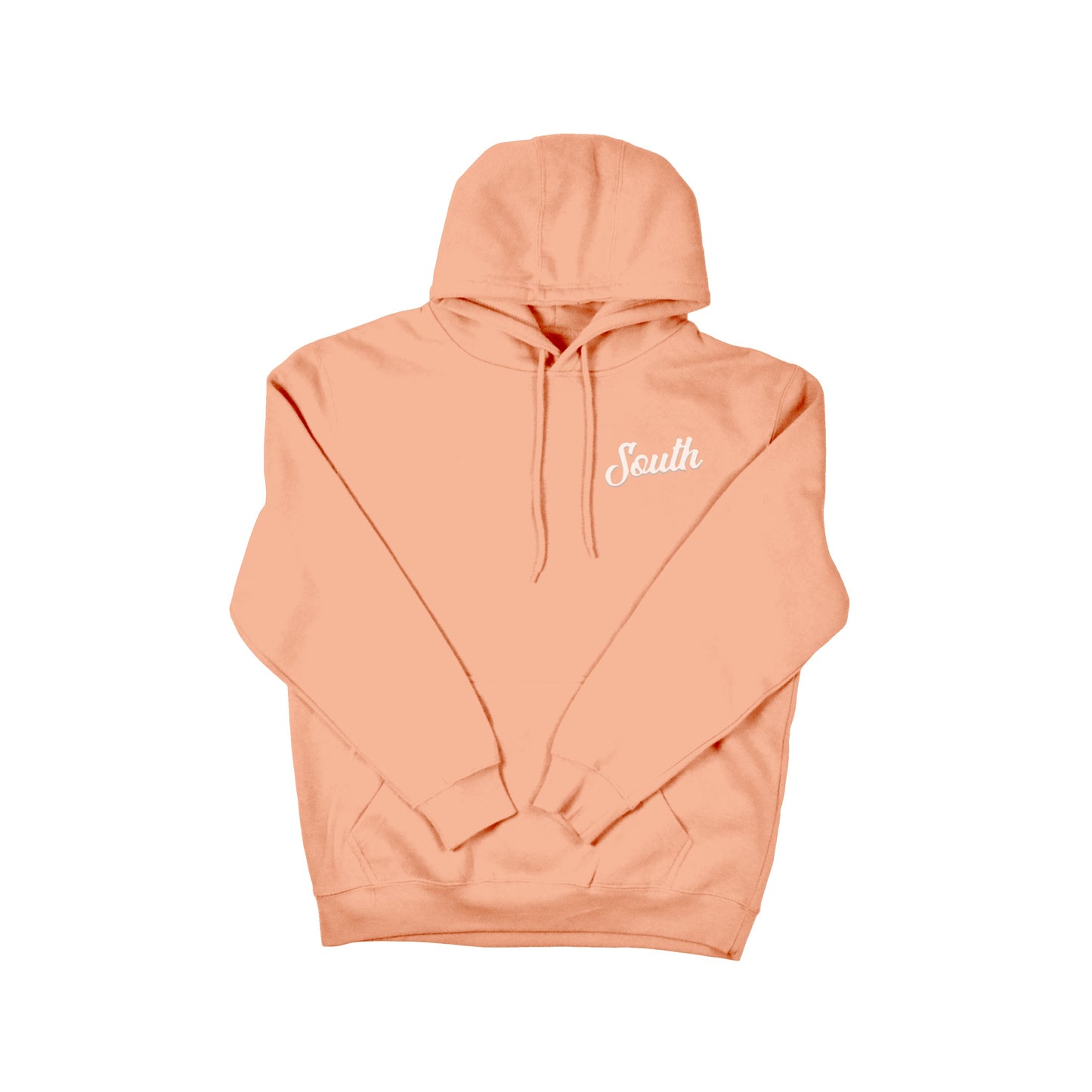 Evergreen South Script Hoodie - Peach