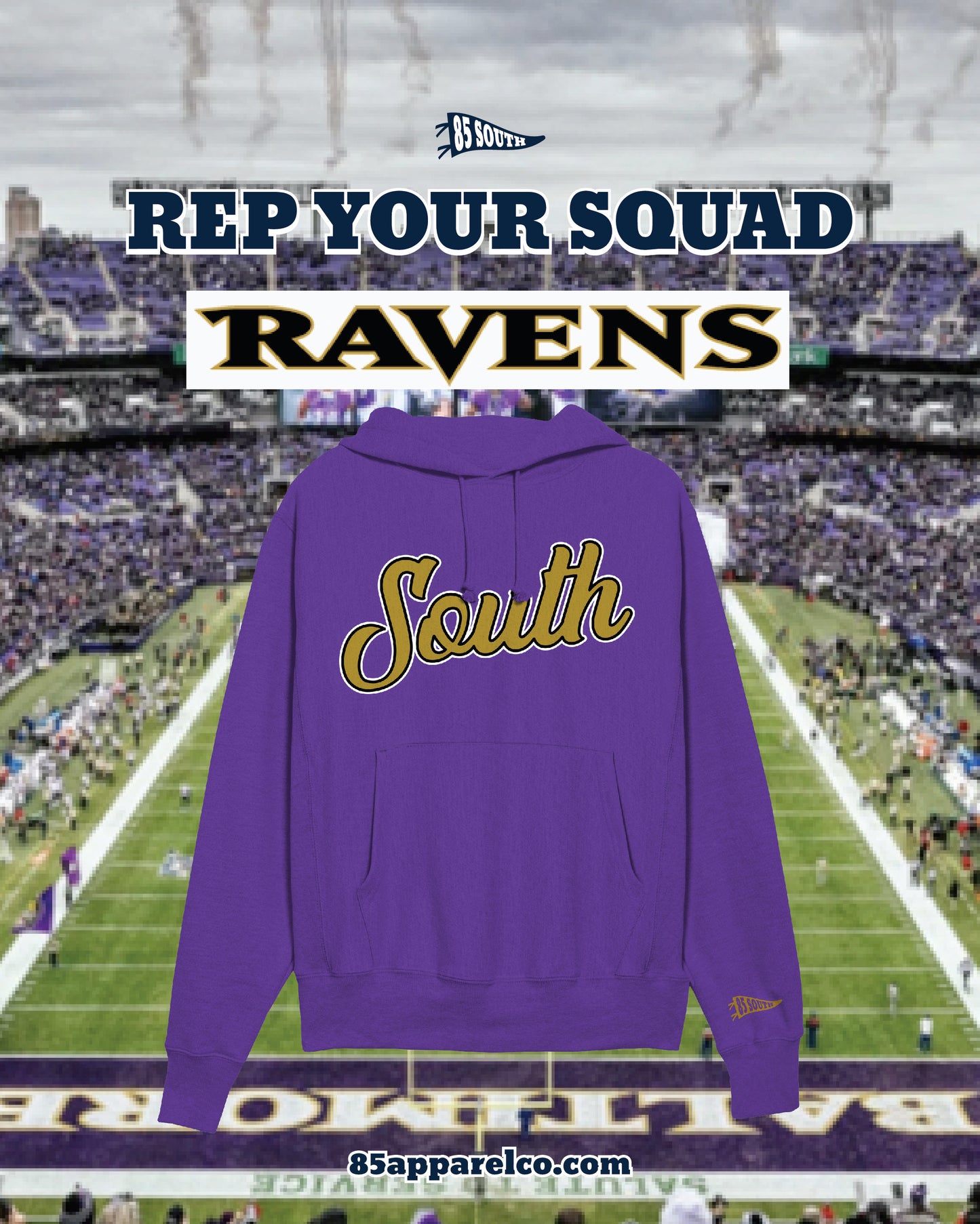 City Edition South Hoodie- Baltimore