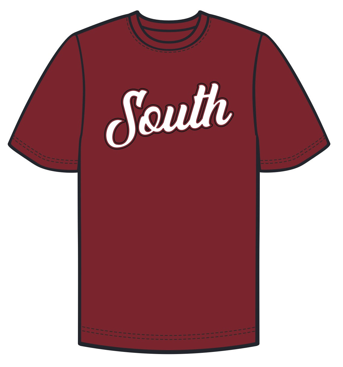 City Edition South Script Tee - Mobile