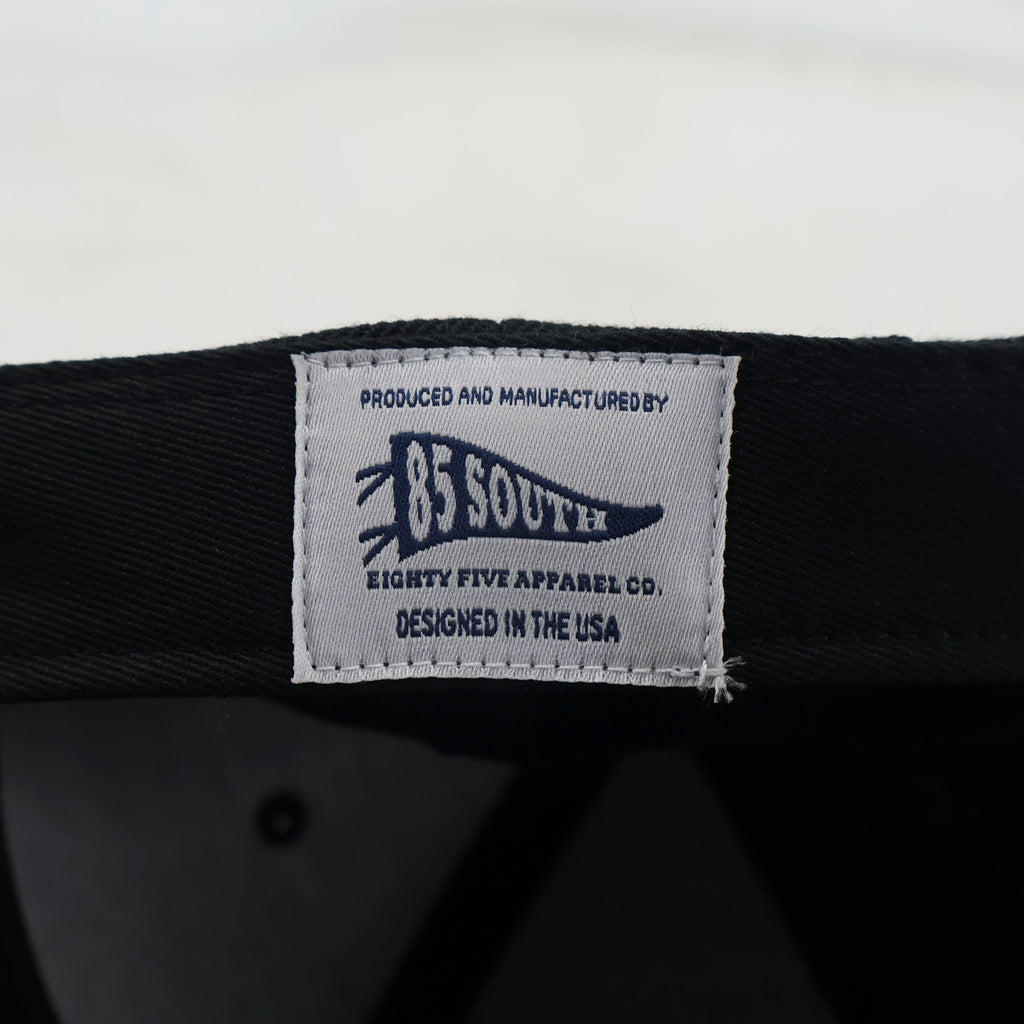 "South Tomahawk" Snapback Hat (Black)