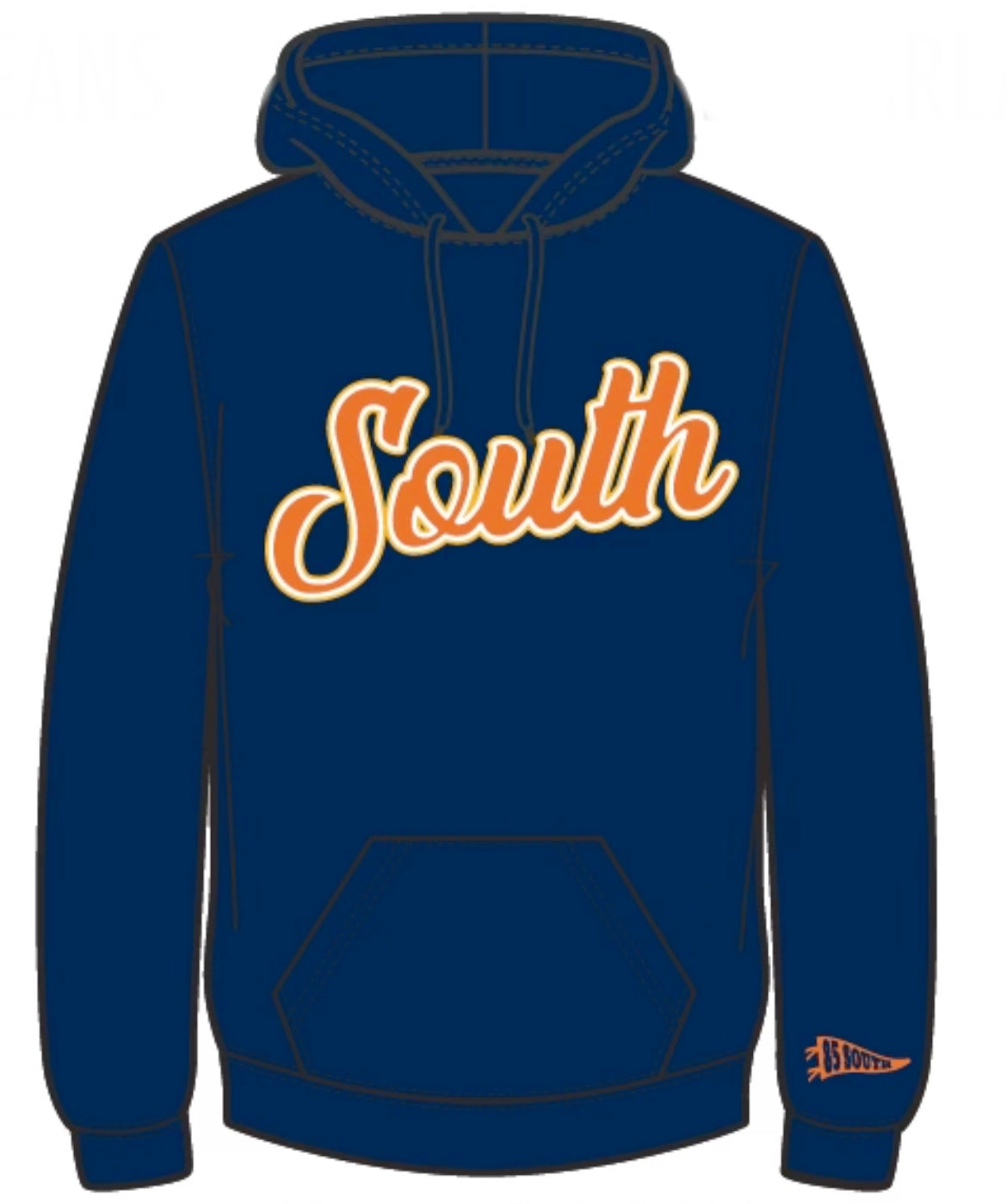 City Edition South Script Hoodie - Sugarland
