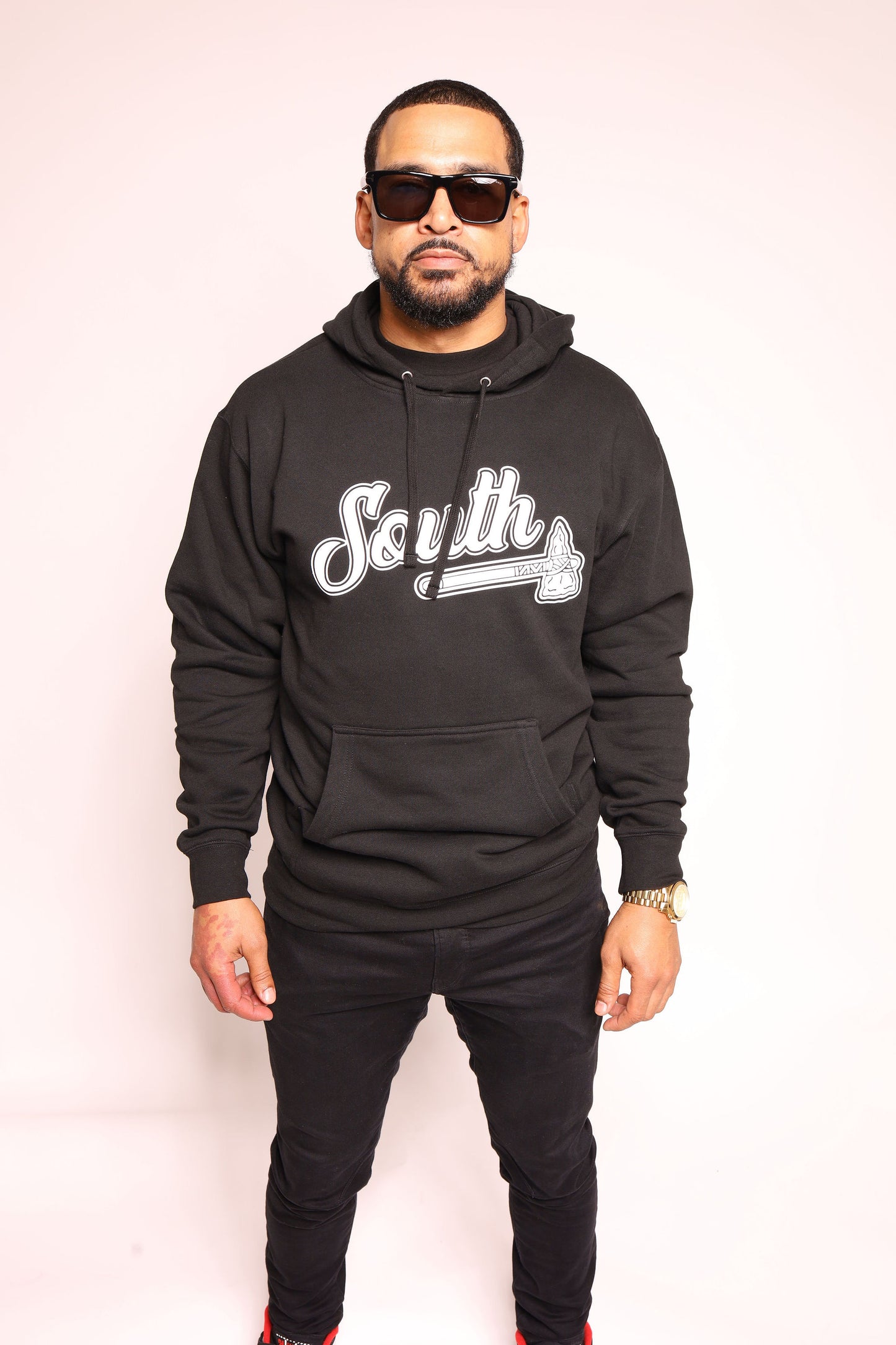 Classic Tomahawk Hoodie - Black/White