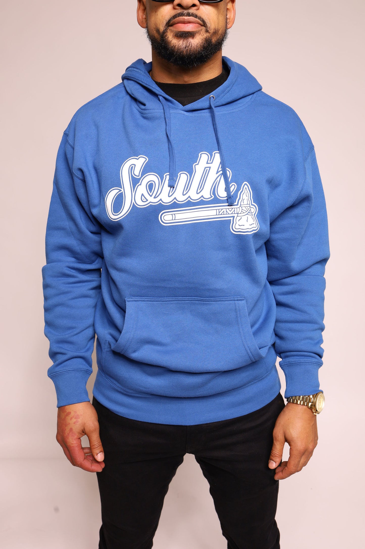 Classic Tomahawk Hoodie - Royal/White