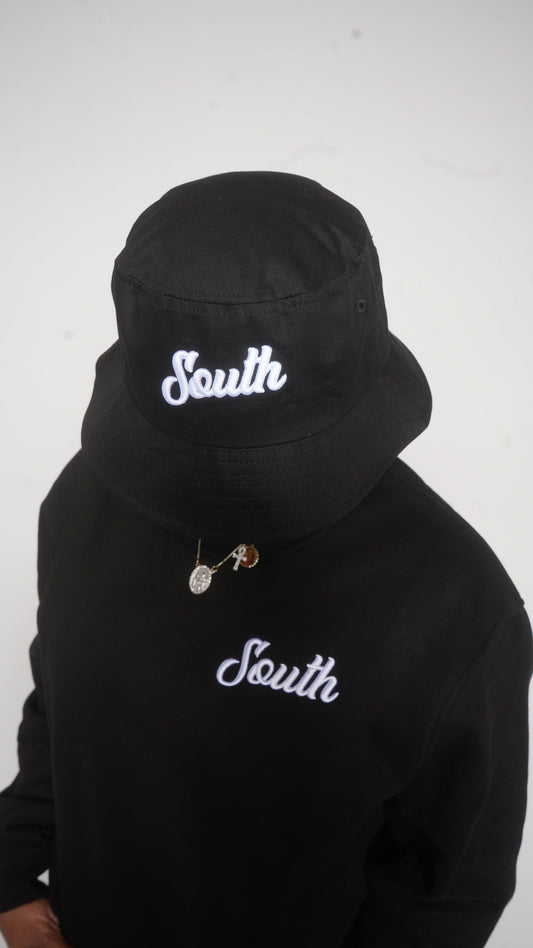 South Bucket Hat - Black