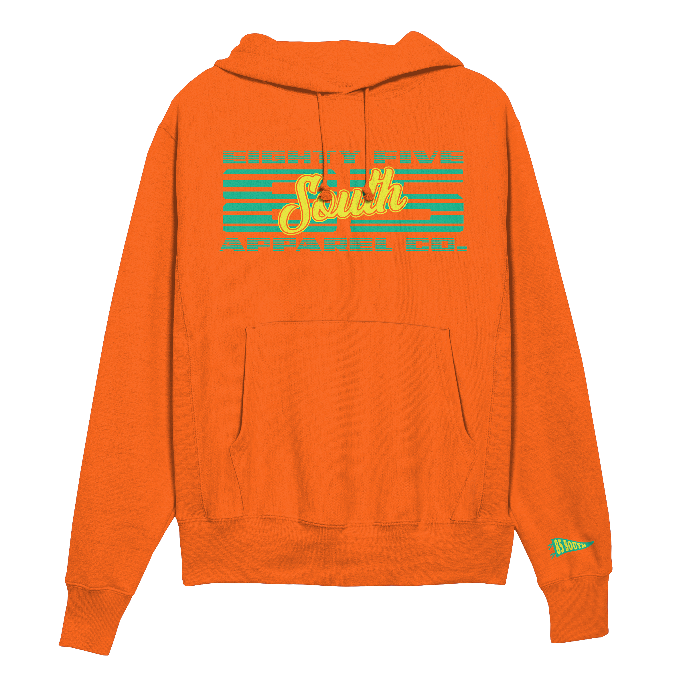 B2- Moto 85 Script Hoodie - Orange