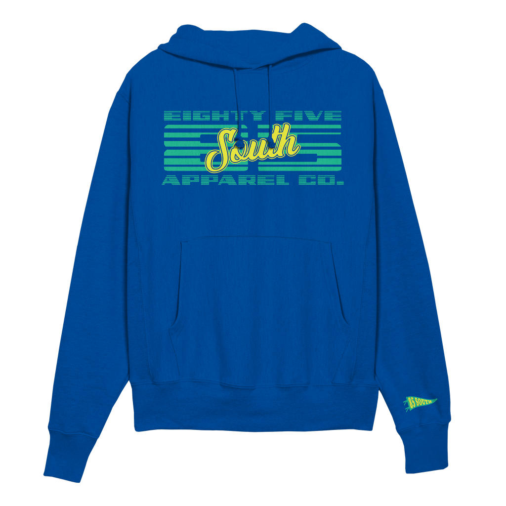 A2 - Moto 85 Script Hoodie - Blue