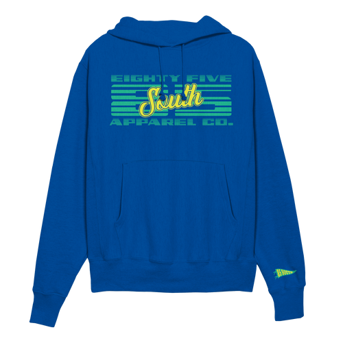 A2 - Moto 85 Script Hoodie - Blue