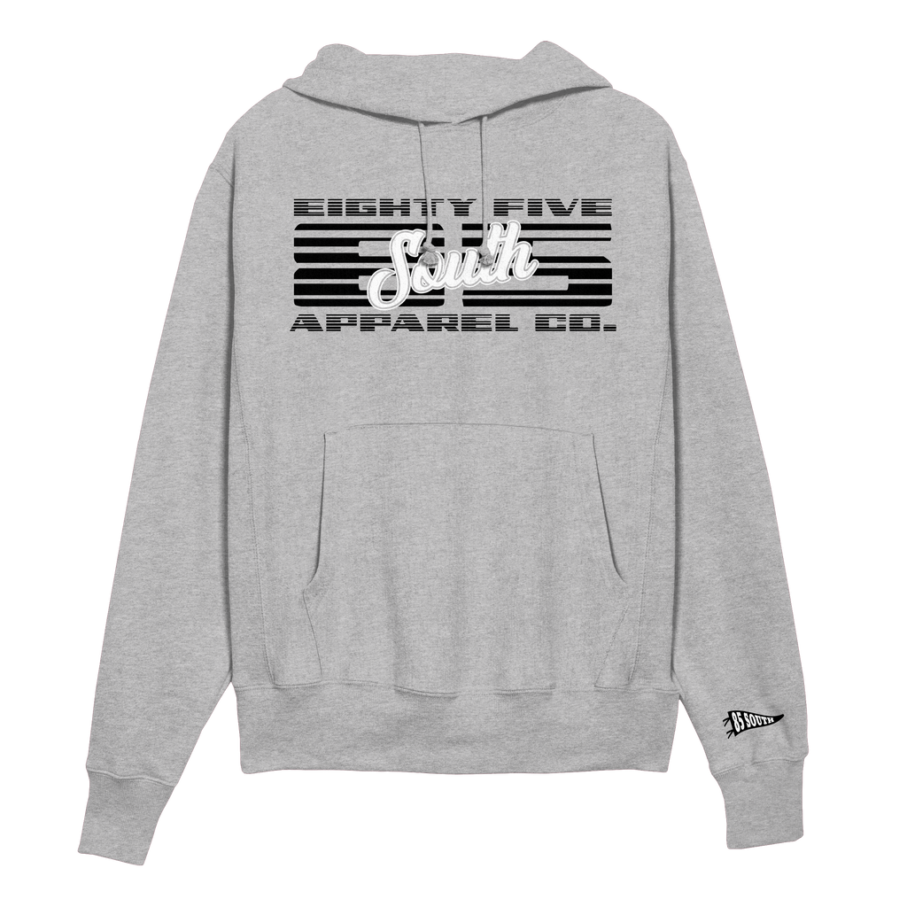 F2 - Moto 85 Script Hoodie - Grey