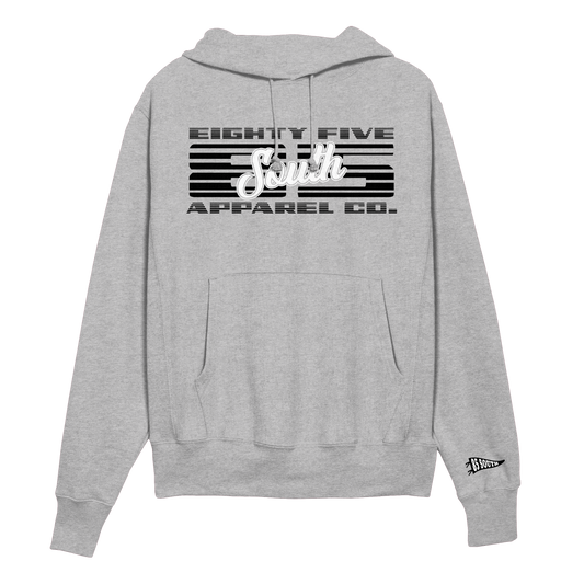 C1- Moto 85 Script Hoodie - Grey