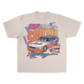 Neon Nascar Tee (Natural)
