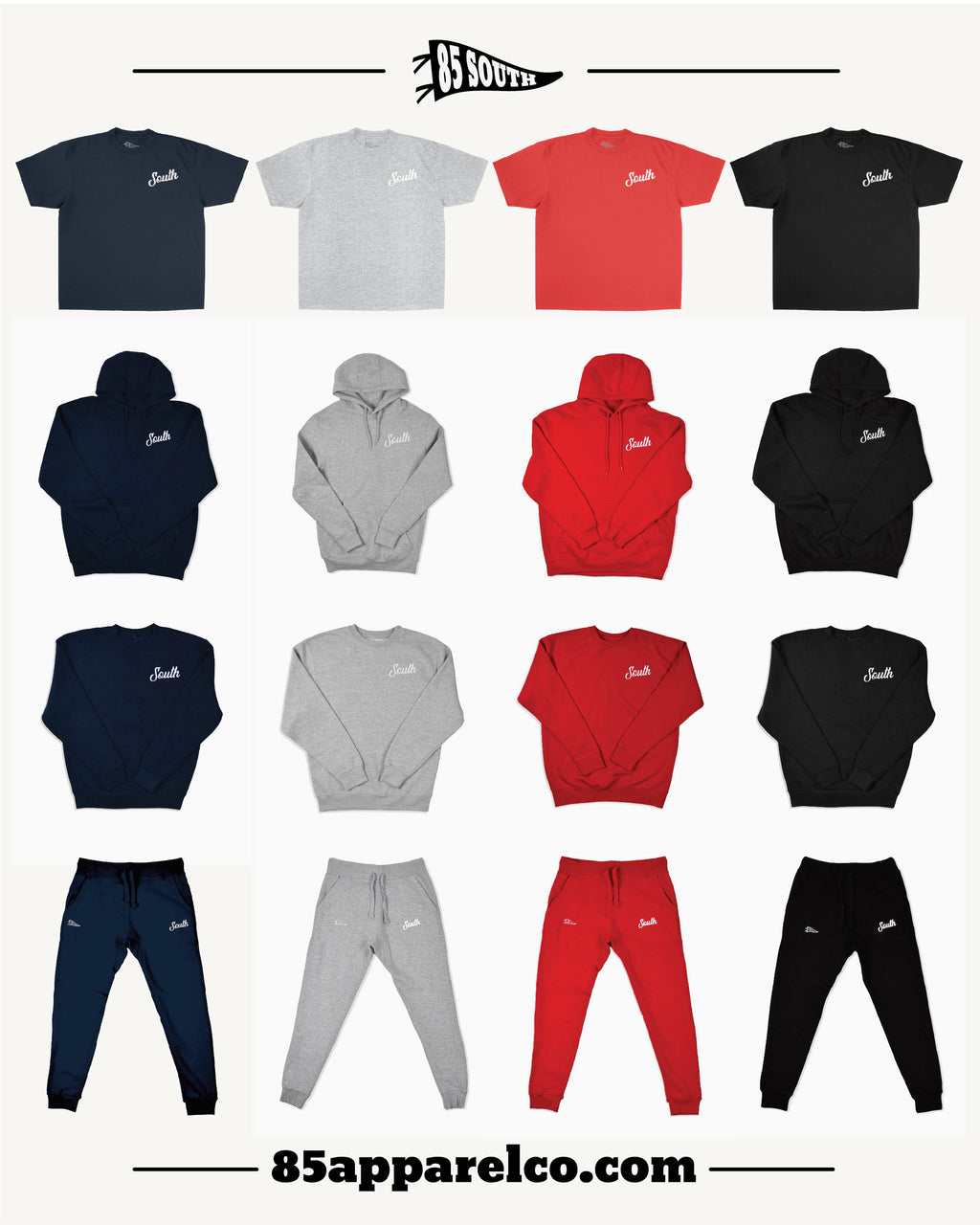 Southern Premium Comfort Hoodie - Red