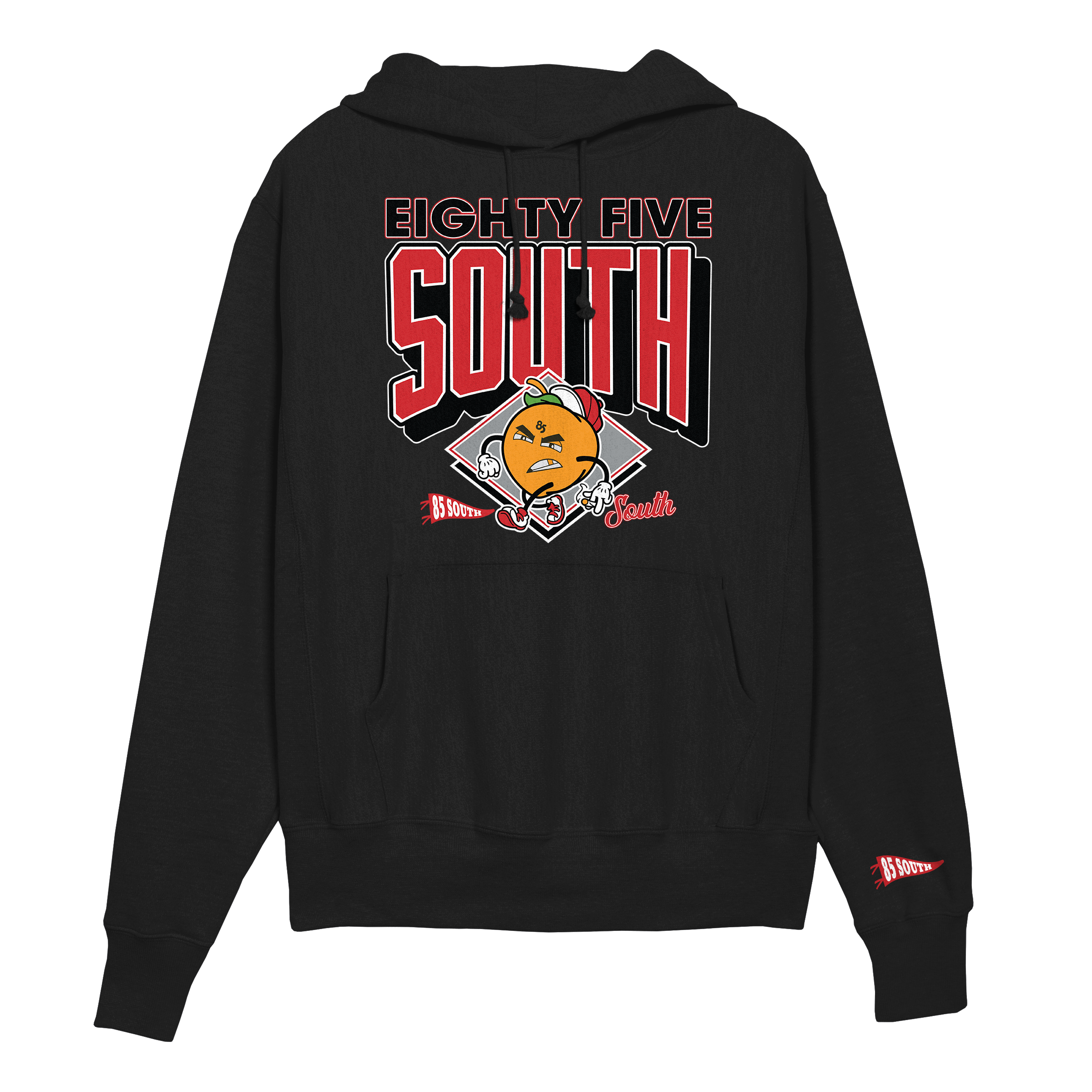 D3 - Pro Sport Arch Hoodie - Black/Red